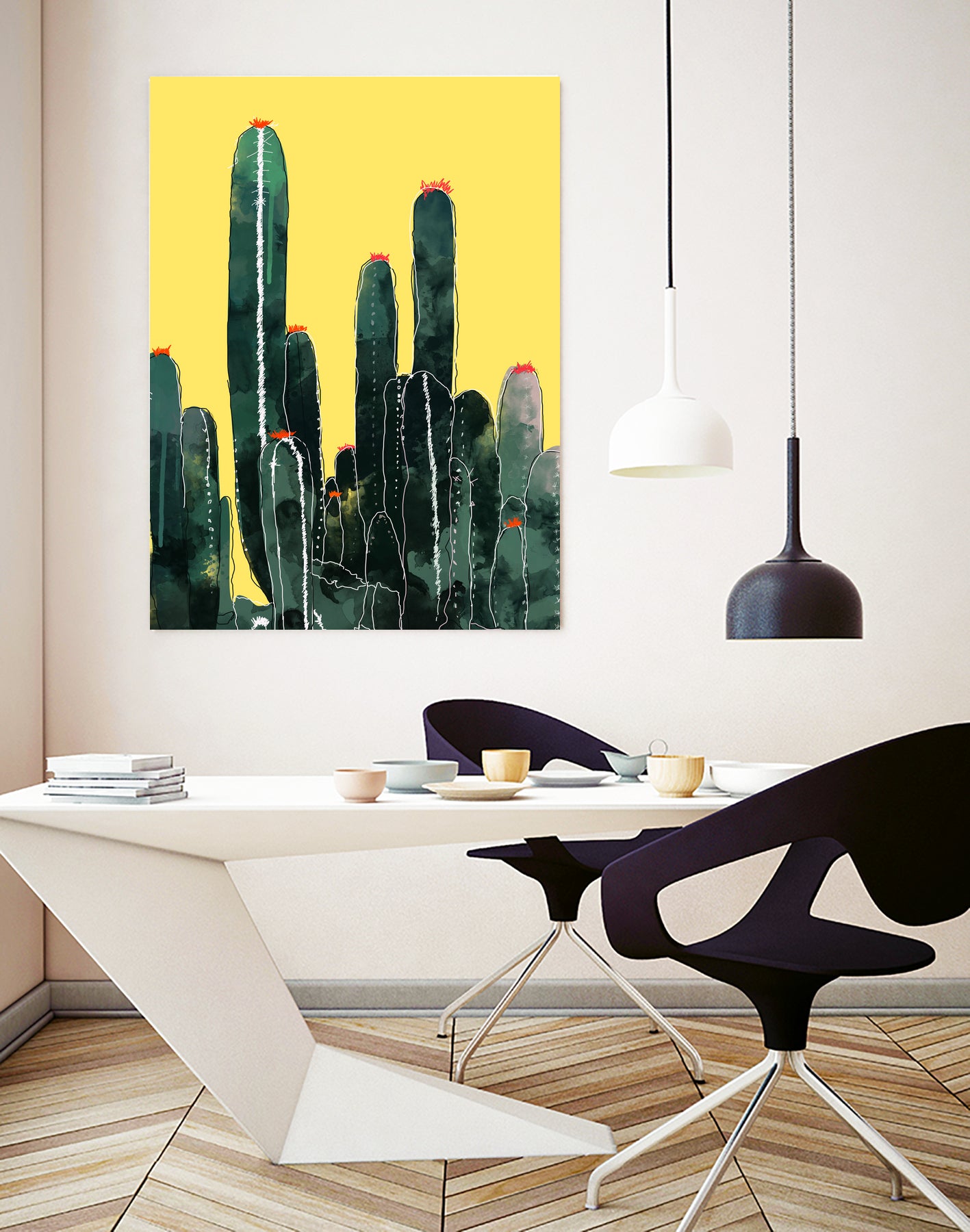 Cactus by Ümmühan Türk on GIANT ART - green digital painting