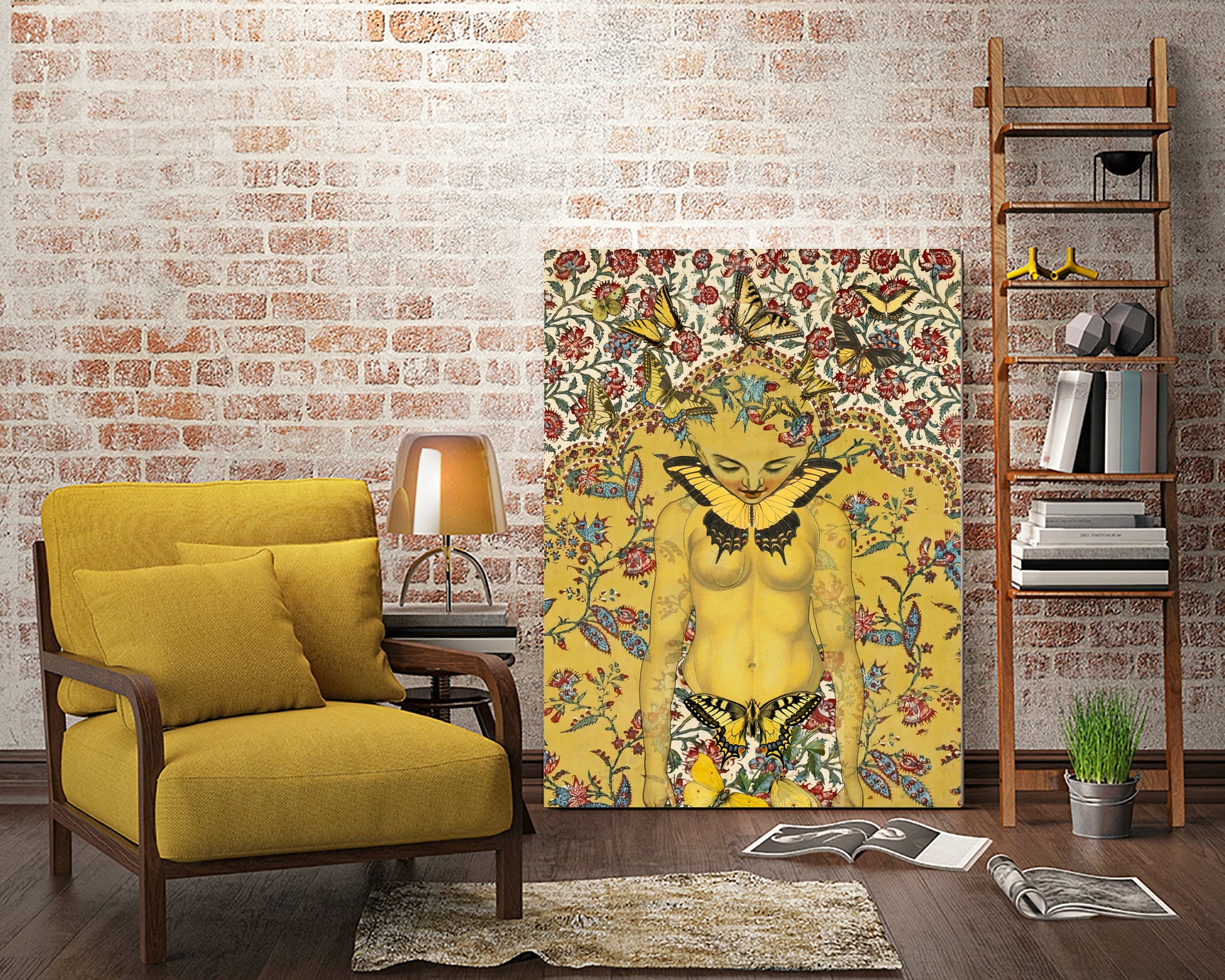 annie by Julia Lillard on GIANT ART - yellow photo manipulation