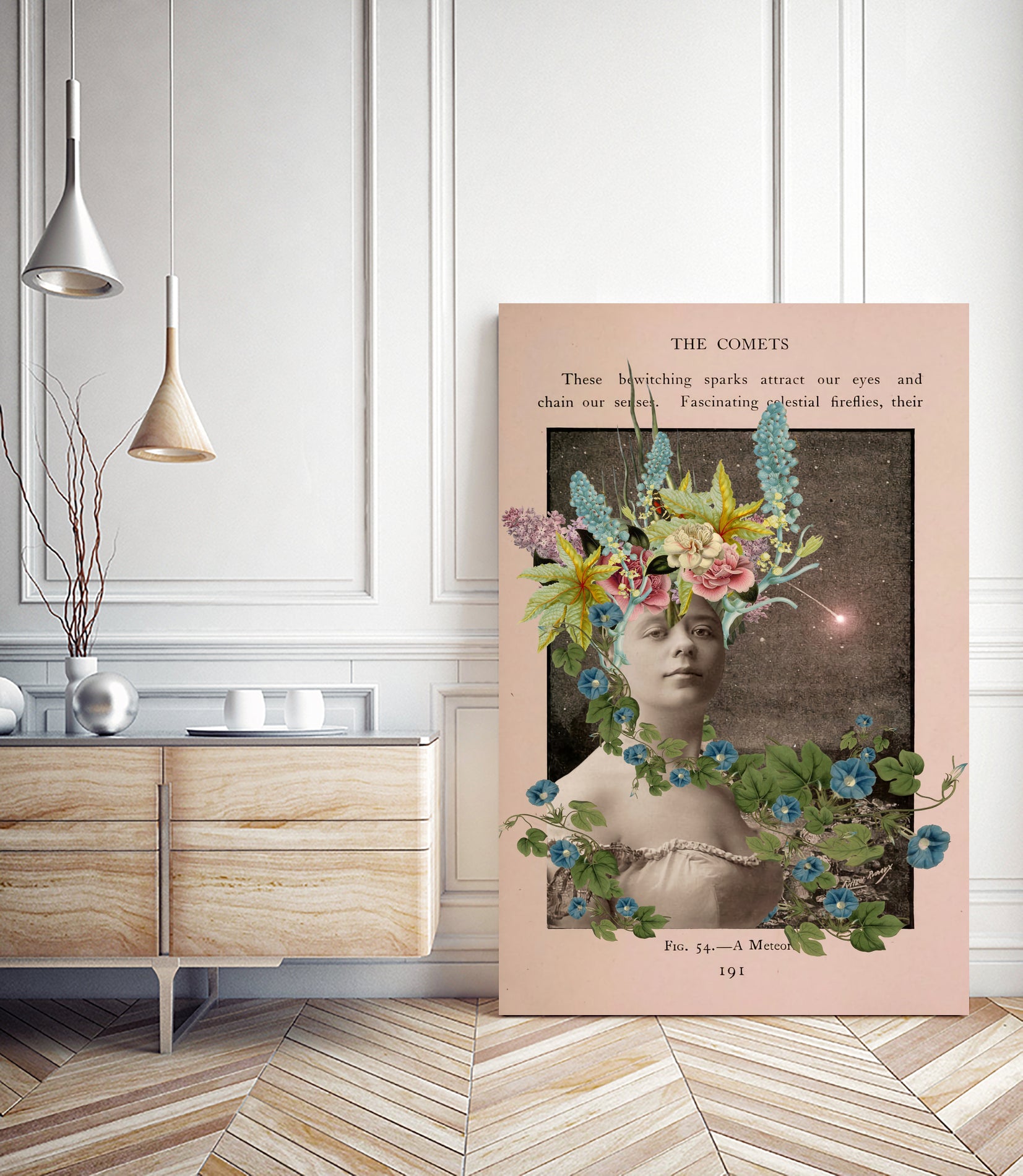 a meteor by Julia Lillard on GIANT ART - pink photo manipulation