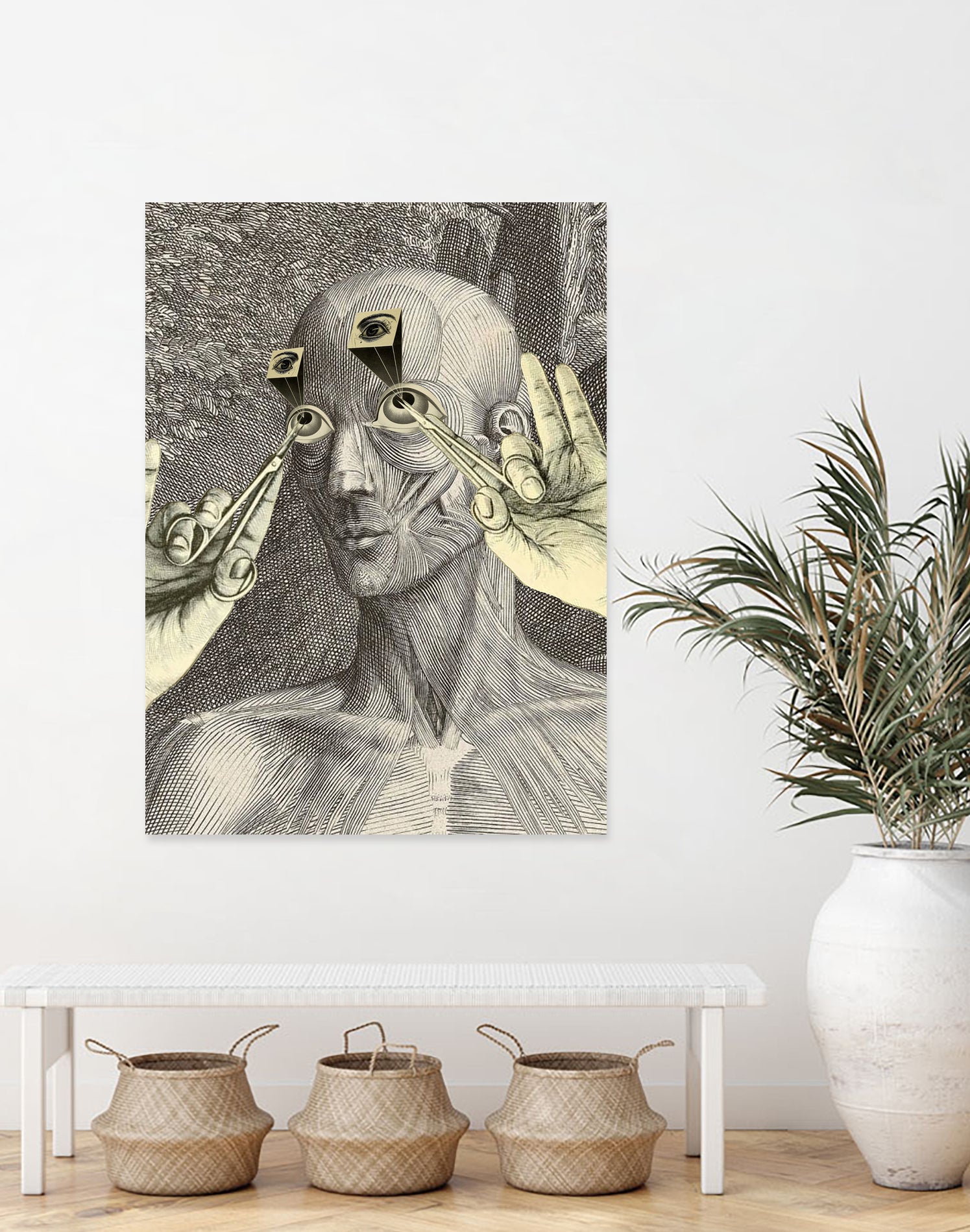 I Can't Unsee It by Julia Lillard on GIANT ART - gray photo manipulation