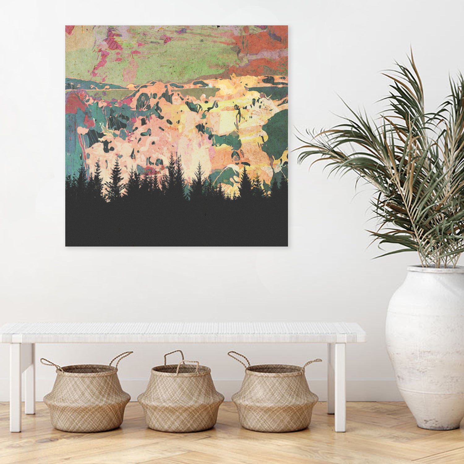 Near To The Wild by Jamison Gish on GIANT ART - green digital painting