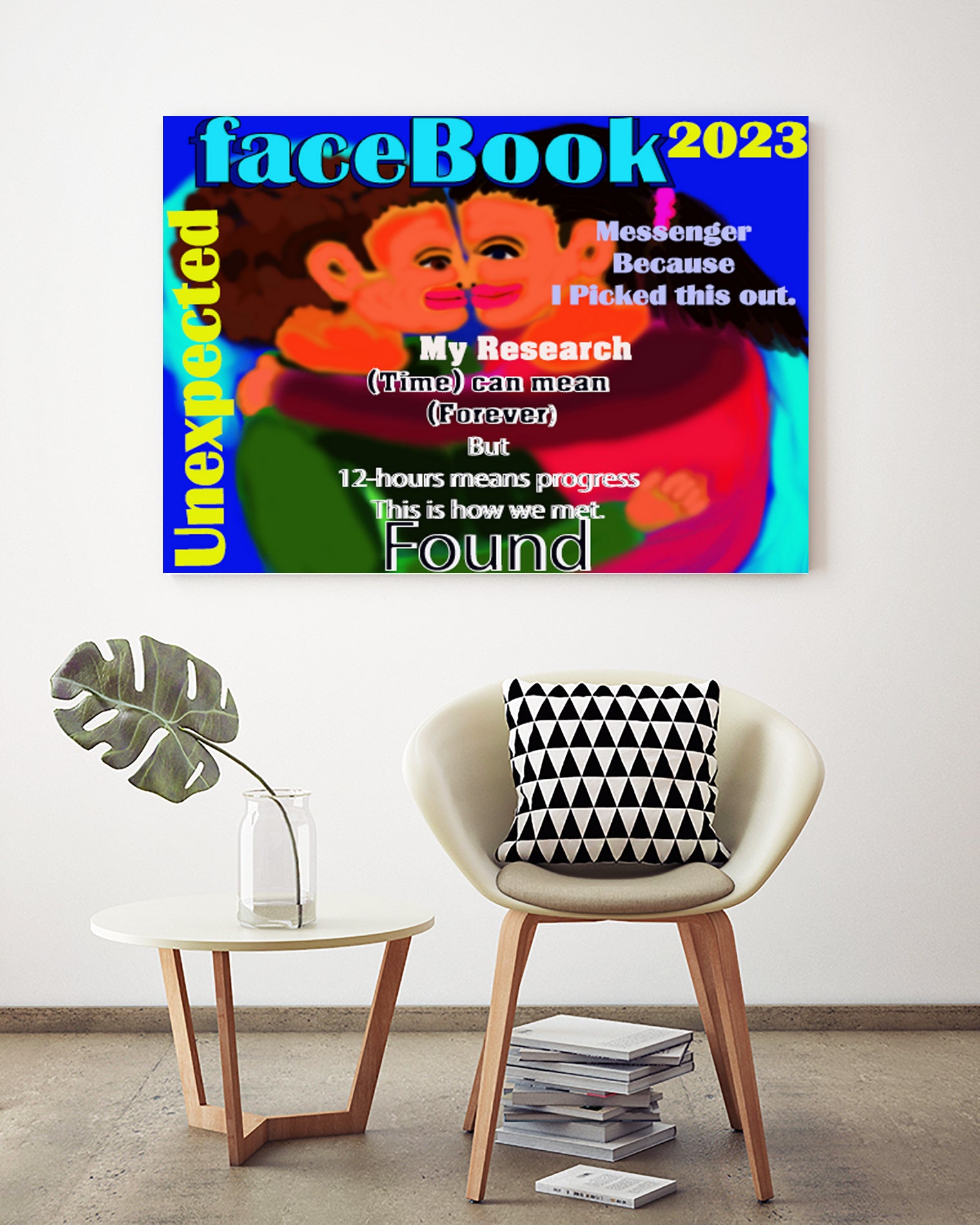 Time Can Mean Forever by Matthew McGuire on GIANT ART - blue digital painting