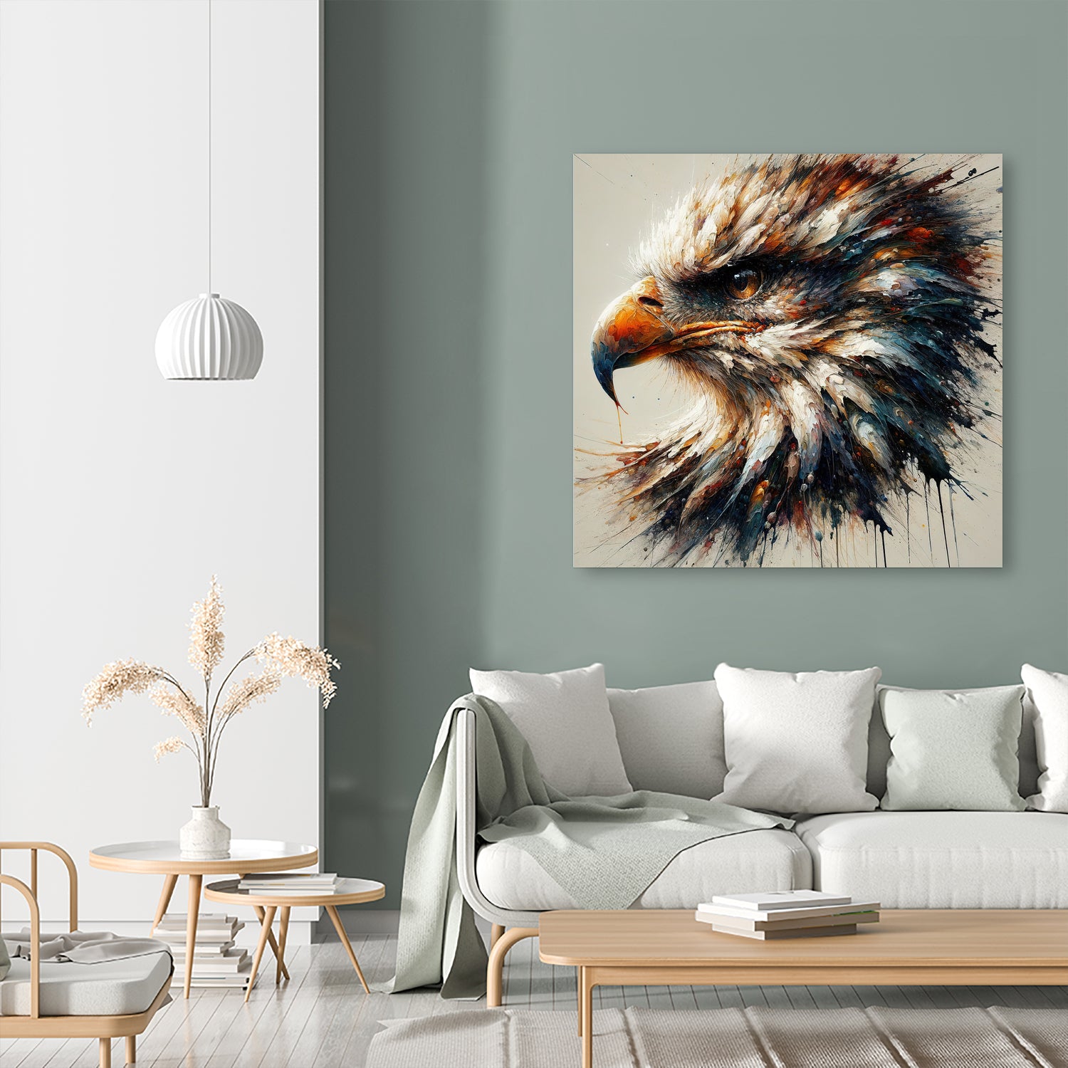 Powerful Eagle by Isabel Cerdá Muñoz on GIANT ART - brown digital painting