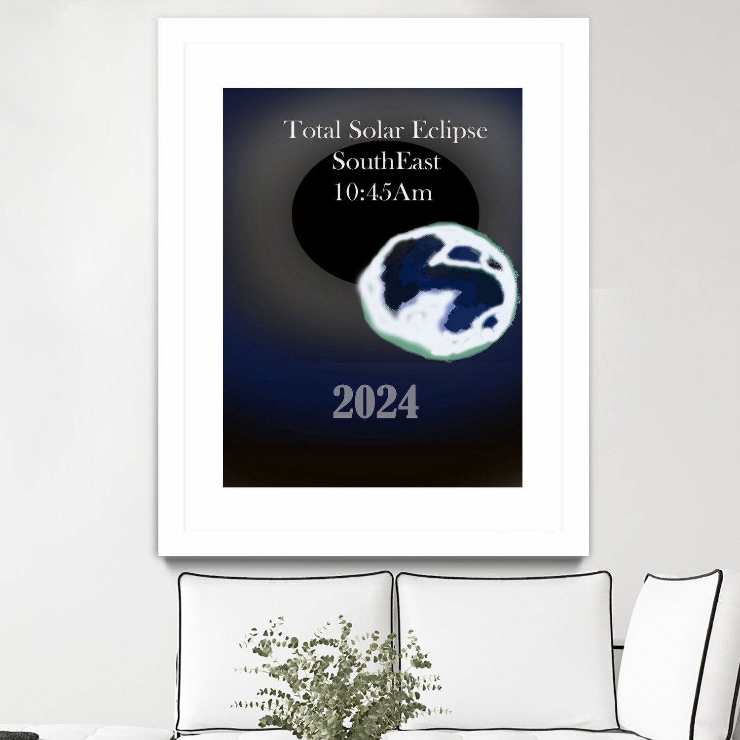 People.watch.10.45.eclipse by Matthew McGuire on GIANT ART - blue digital painting