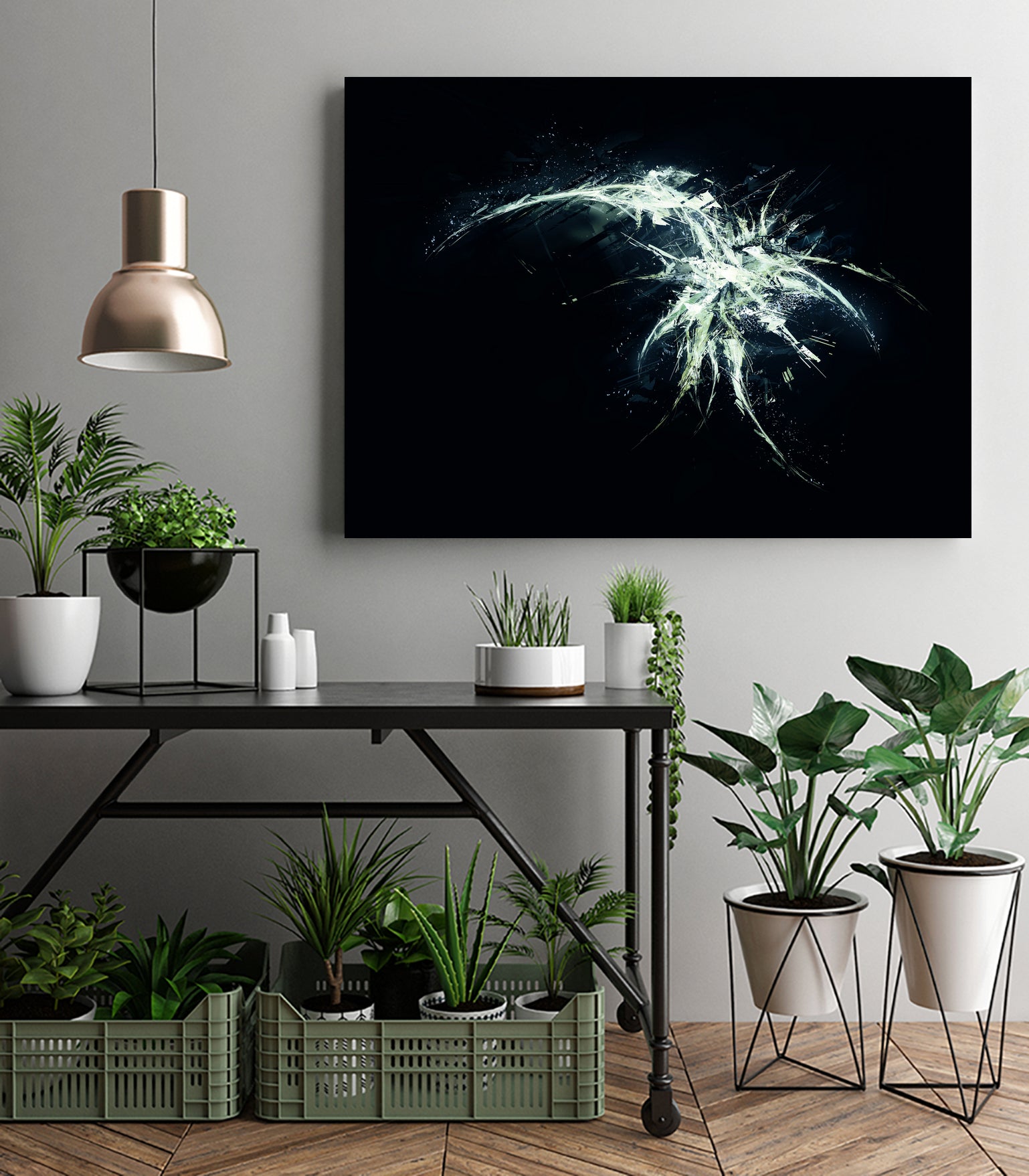 Treason by George Smith on GIANT ART - blue photo manipulation