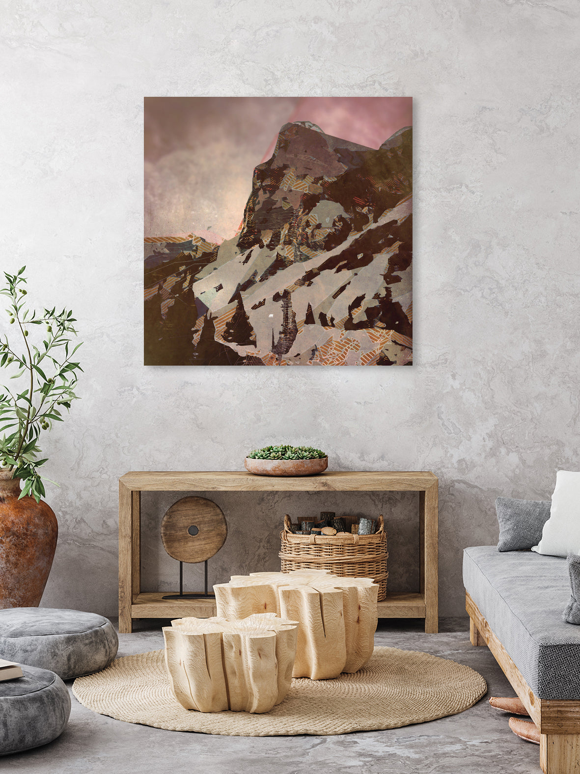 Holding On For Life by Jamison Gish on GIANT ART - brown digital painting