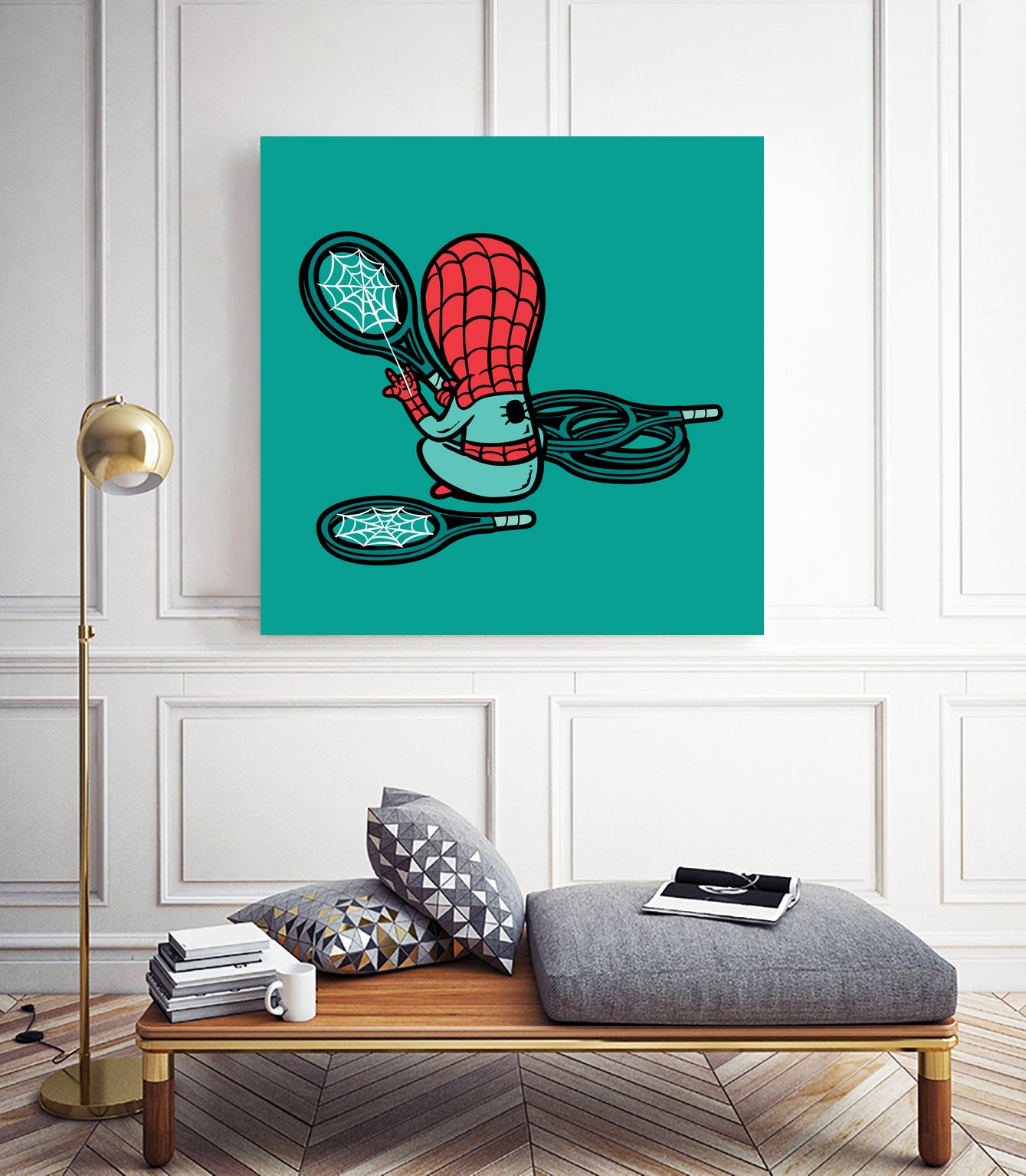 Part Time Job - Sport Shop by Chow Hon Lam on GIANT ART - green character design