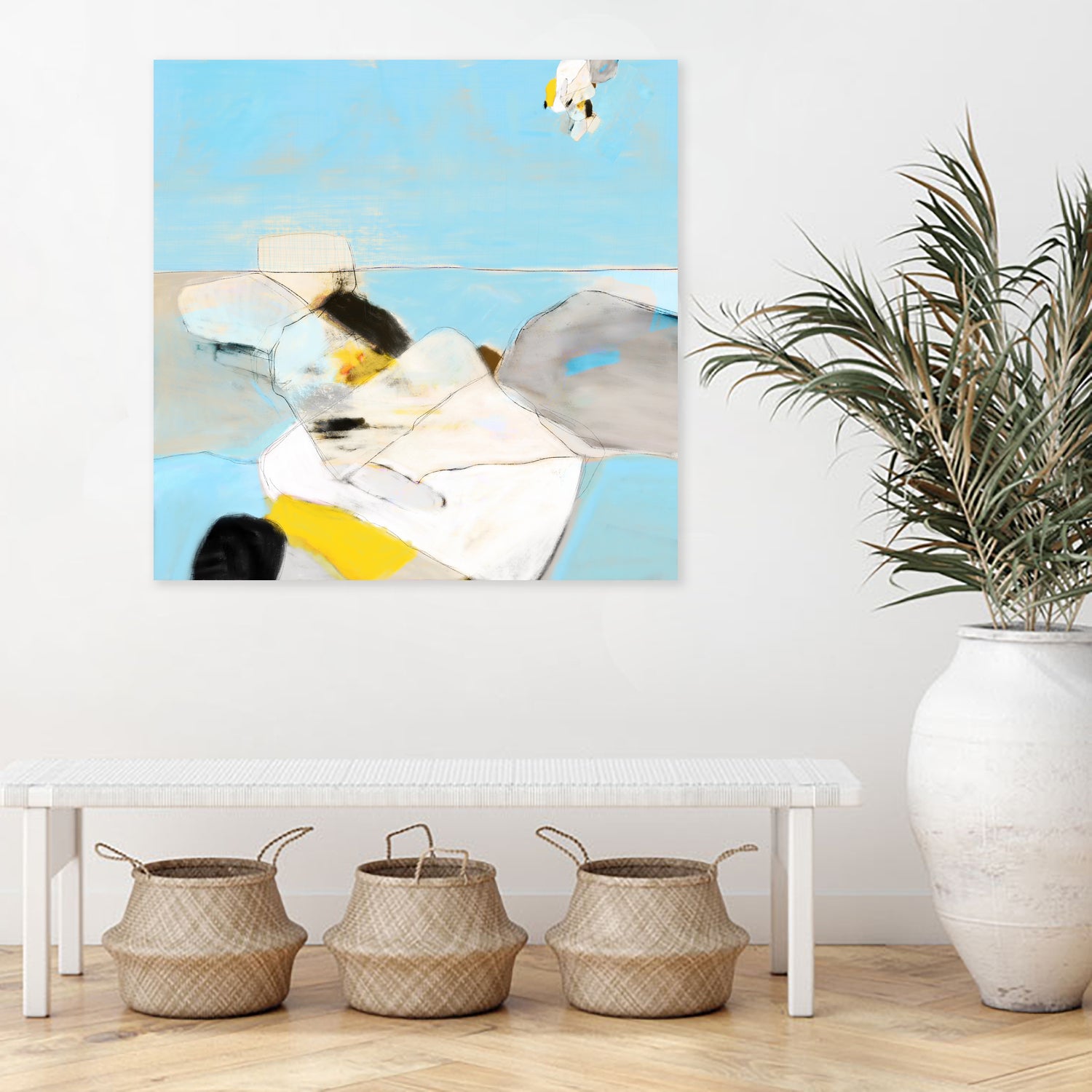 Assurément by Octal Pixel on GIANT ART - blue digital painting