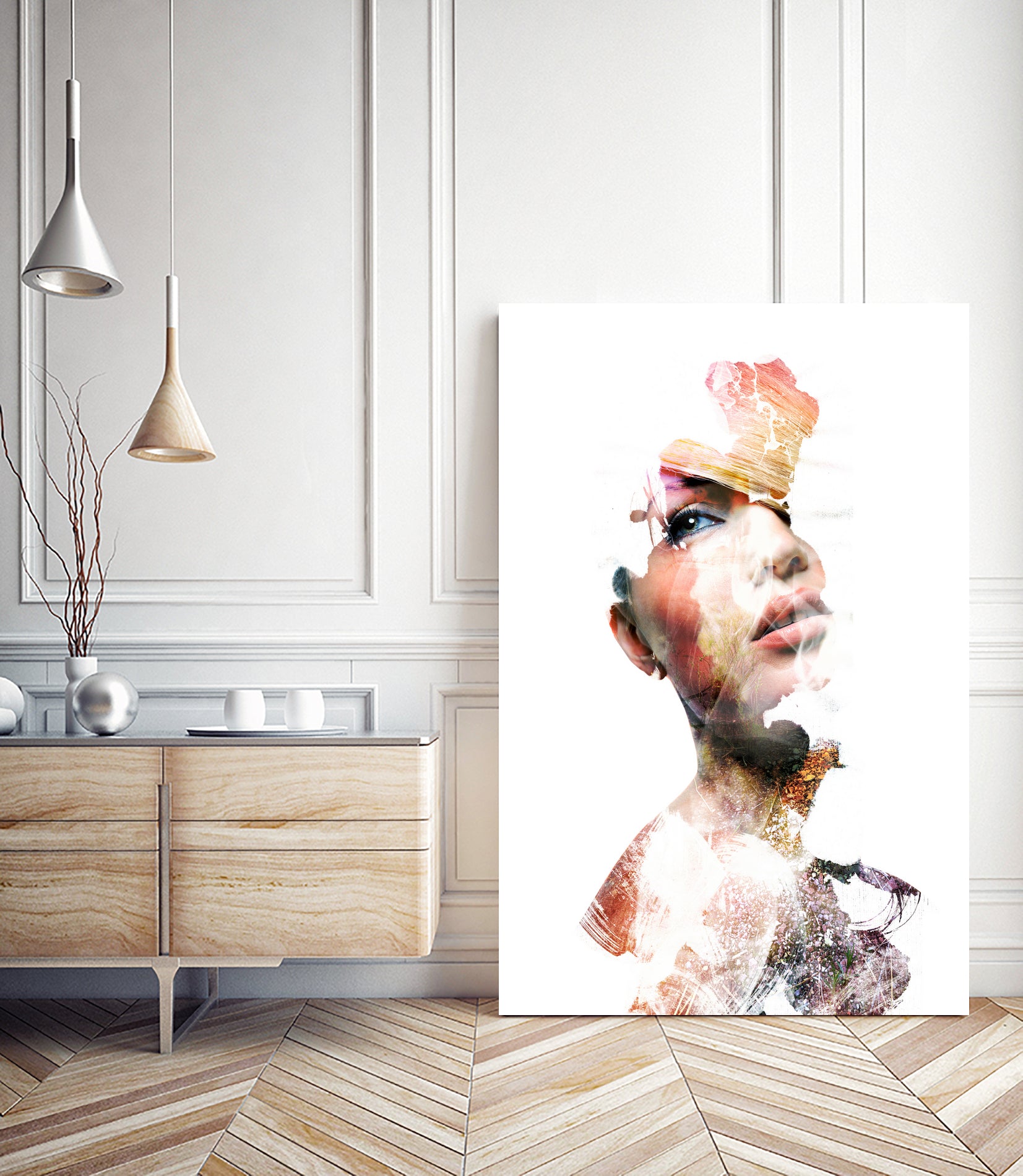 Soul Symphony - Version 2 by Emiliano Miniussi on GIANT ART - orange photo manipulation