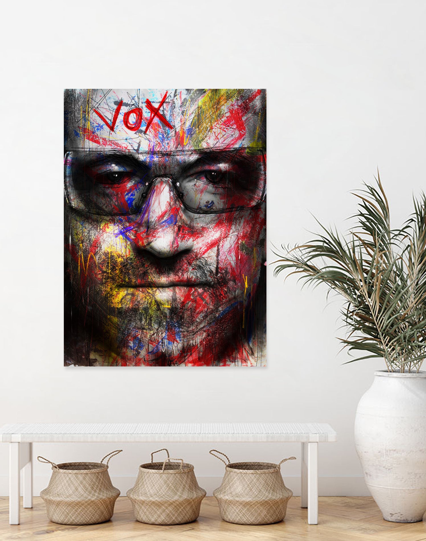 Vox by Daniel Malta on GIANT ART - red digital painting