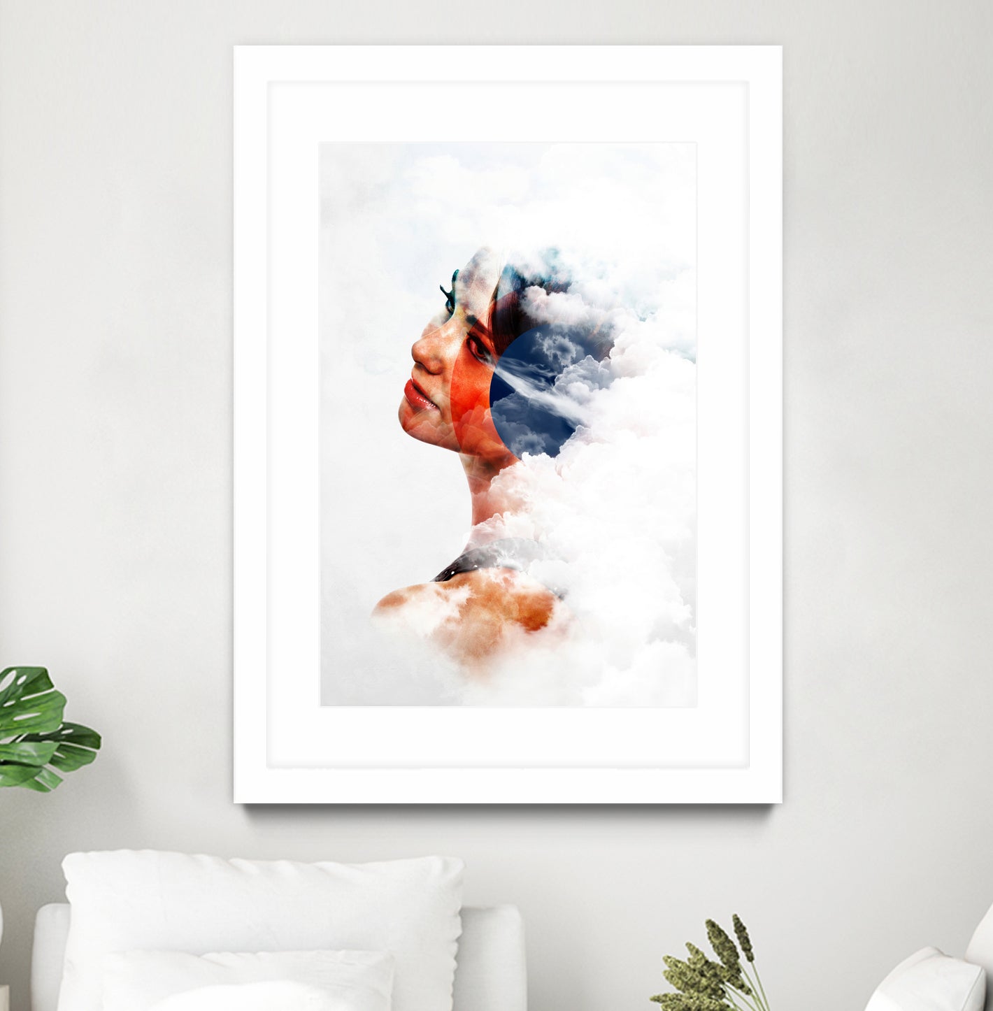 Zephirus - Version 2 by Emiliano Miniussi on GIANT ART - blue photo manipulation