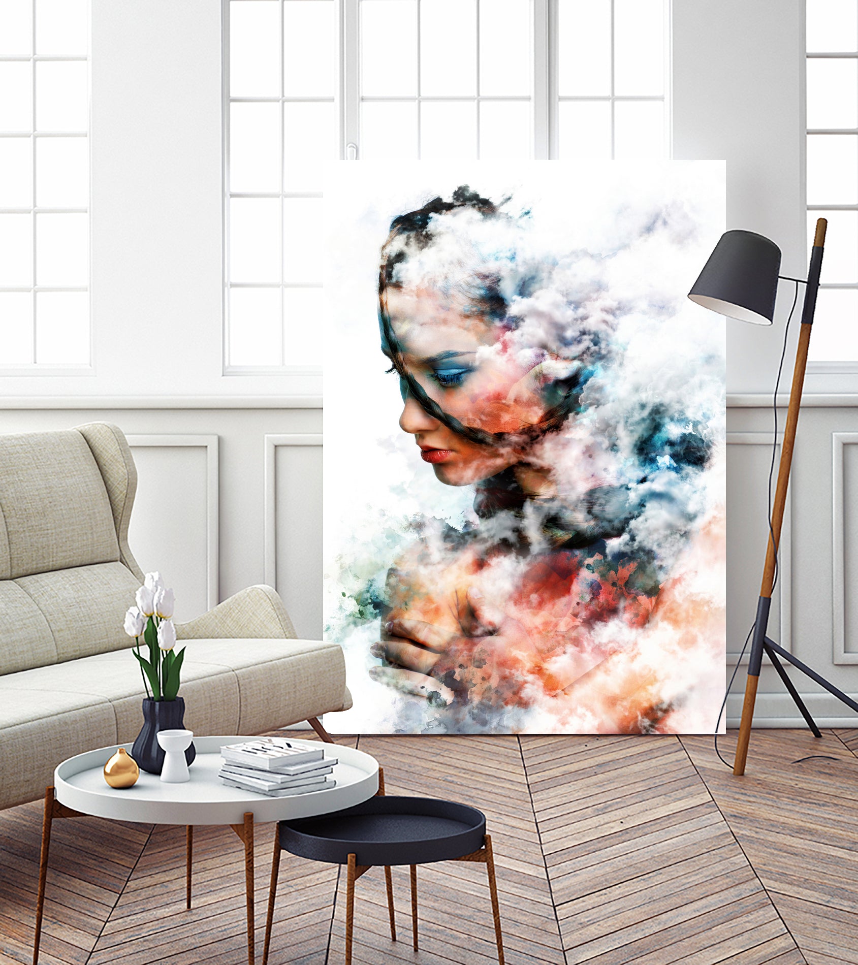 Passenger by Emiliano Miniussi on GIANT ART - blue photo manipulation