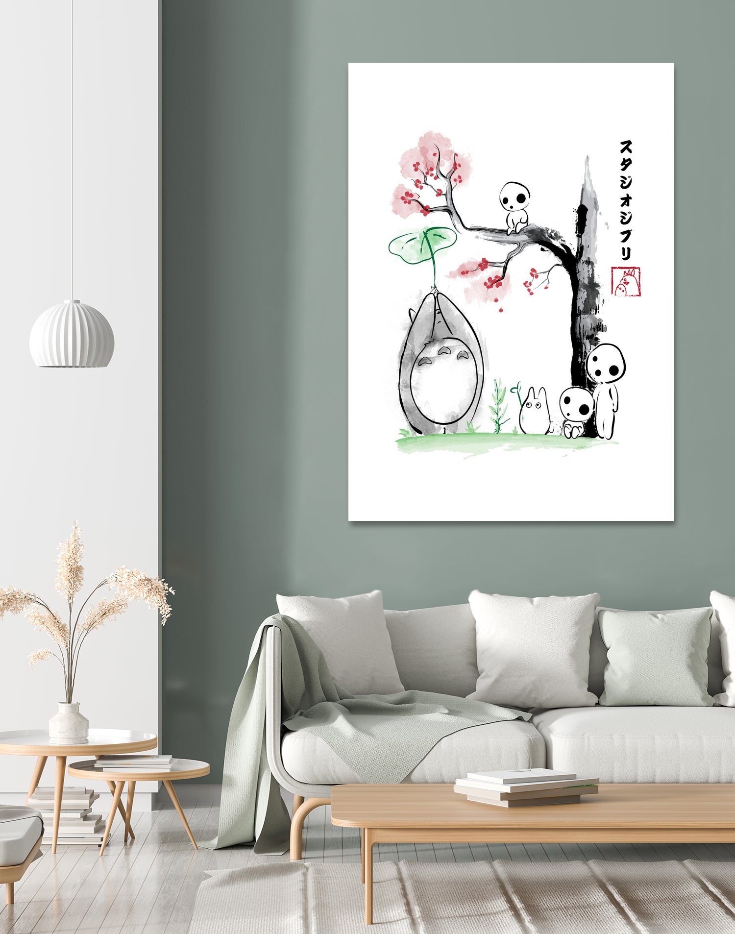 Growing Trees sumi-e by Antonio Camarena on GIANT ART - white digital painting