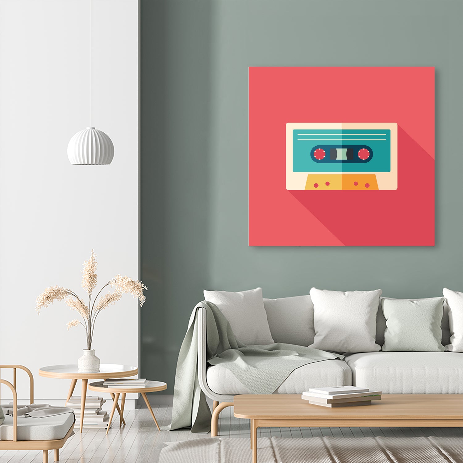 Audio Cassette by Yury Velikanov on GIANT ART - white vector illustration