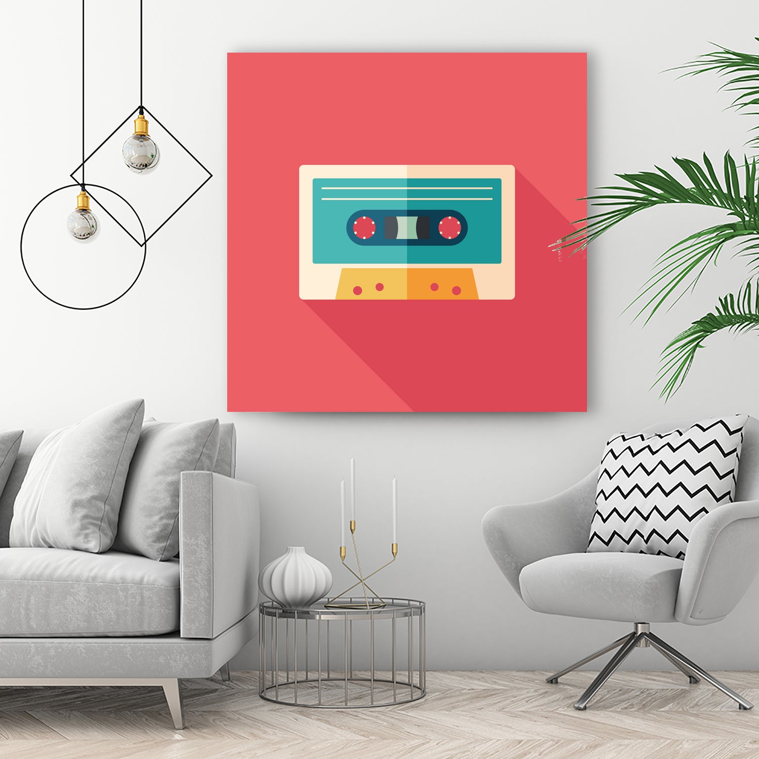 Audio Cassette by Yury Velikanov on GIANT ART - white vector illustration