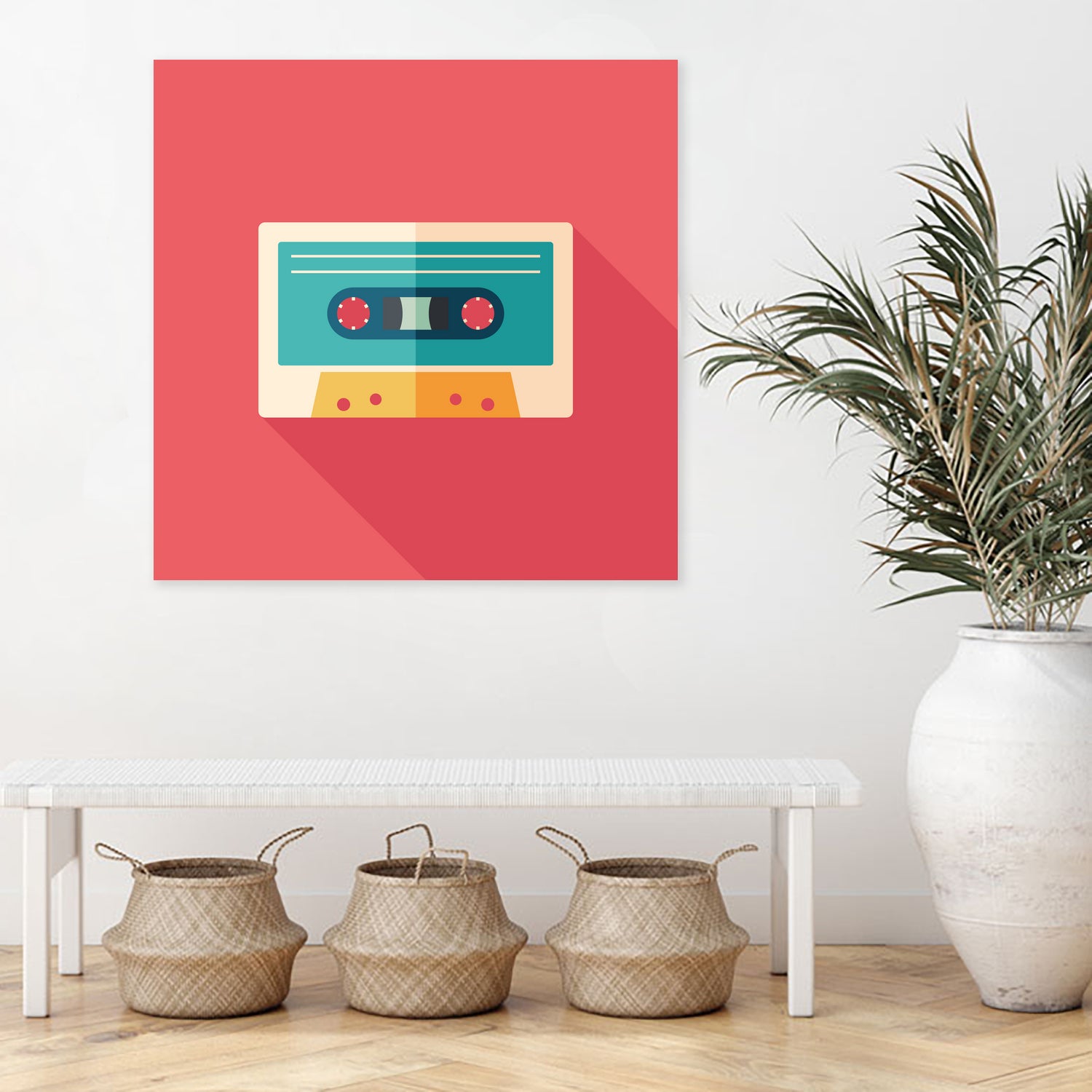 Audio Cassette by Yury Velikanov on GIANT ART - white vector illustration