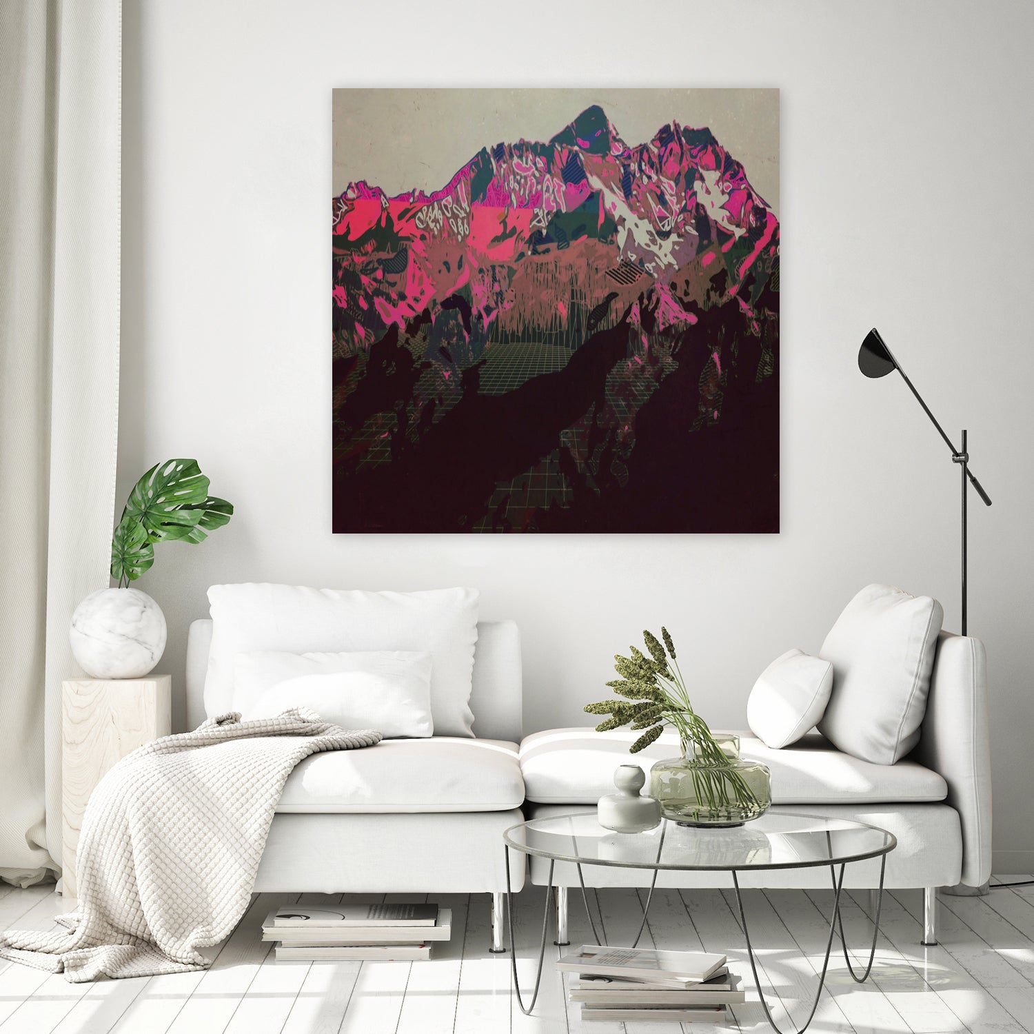 Endless, Nameless by Jamison Gish on GIANT ART - pink digital painting