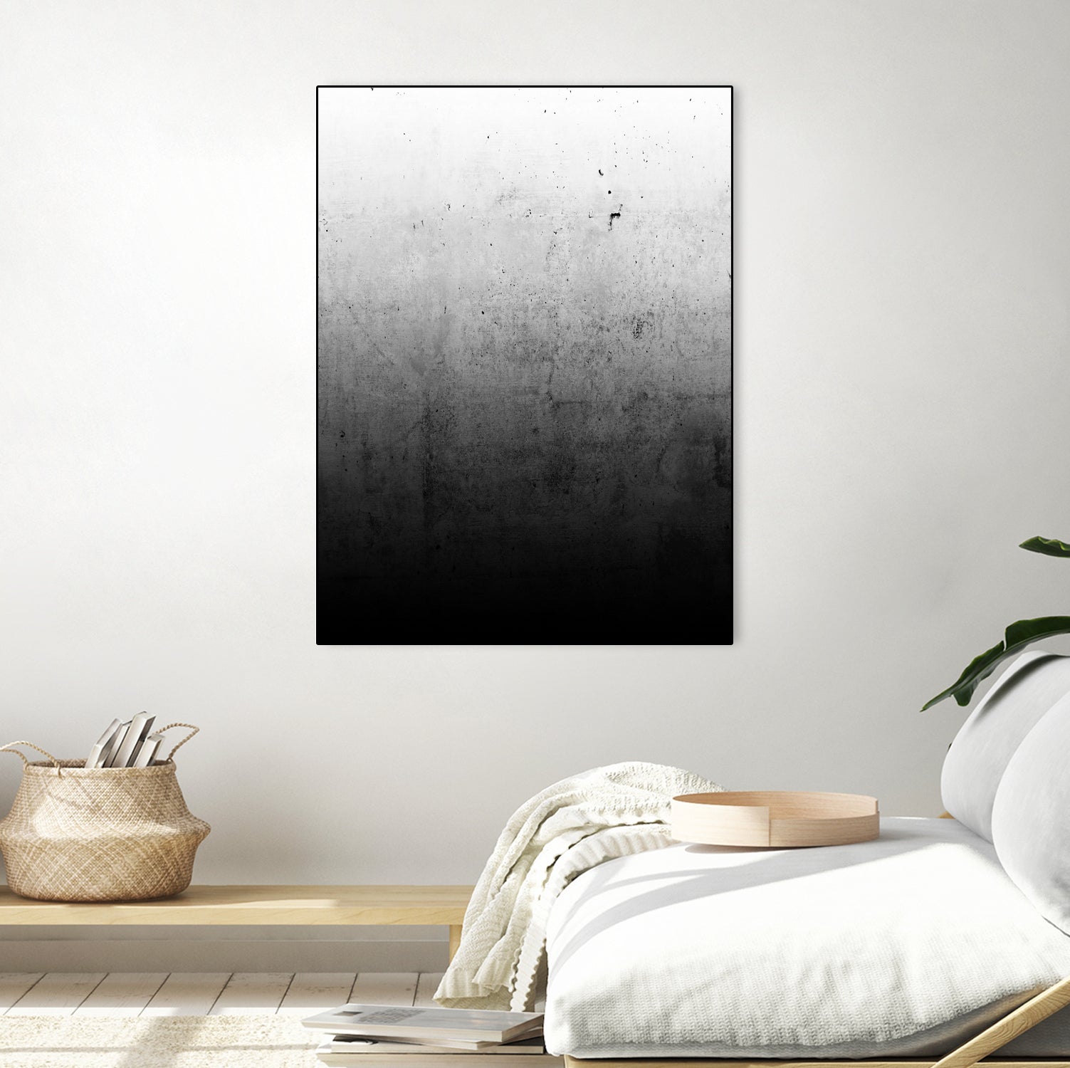 Black Ombre by EMANUELA CARRATONI on GIANT ART - black digital painting