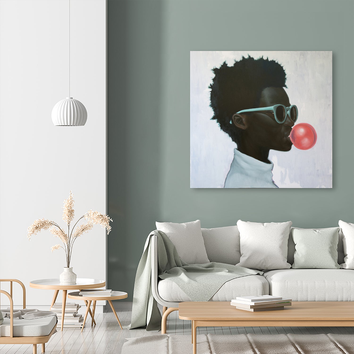 How far is a light year? by Alexander Grahovsky on GIANT ART - blue mixed media