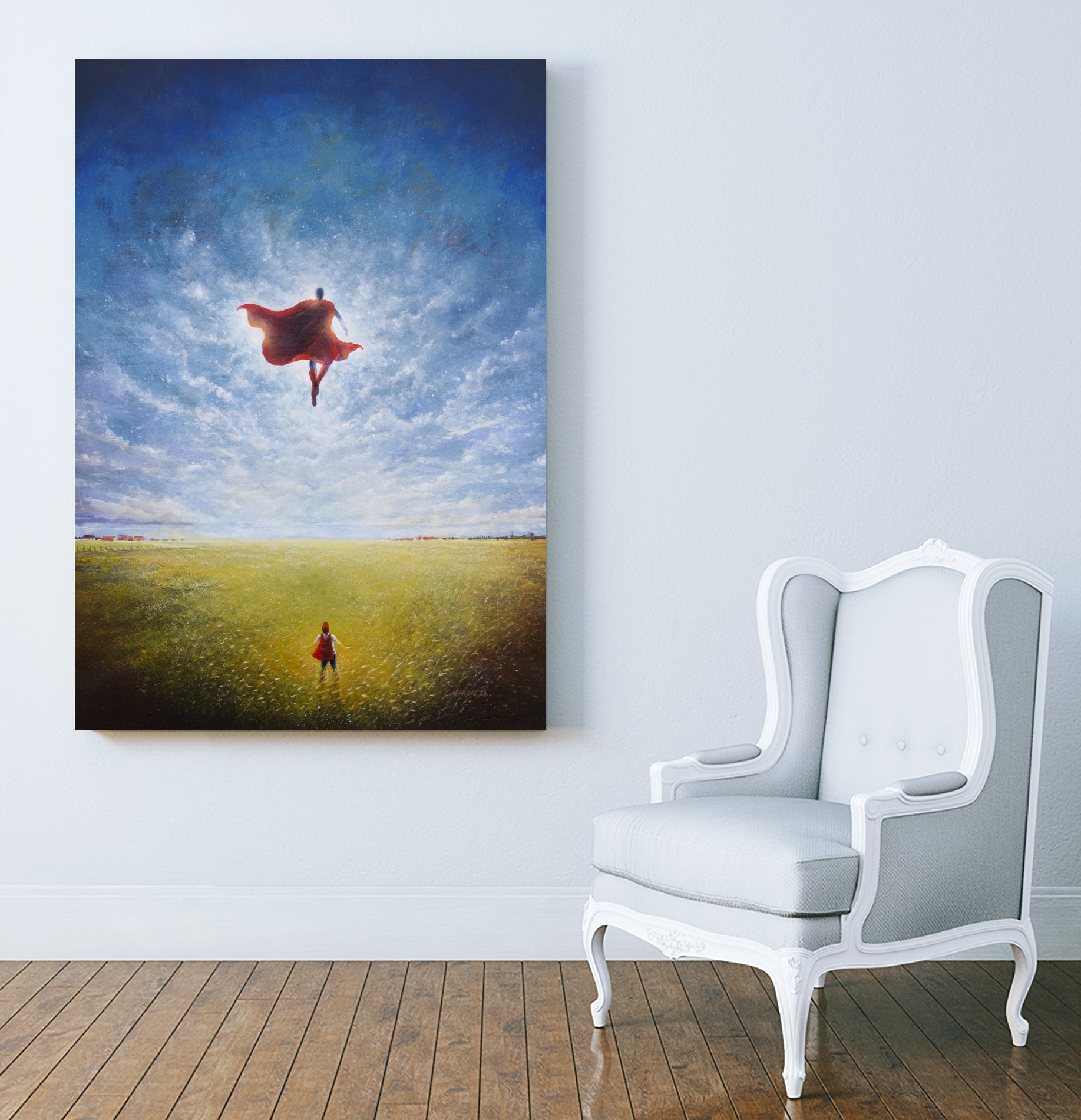 Dream by Vincent Carrozza on GIANT ART - blue digital painting