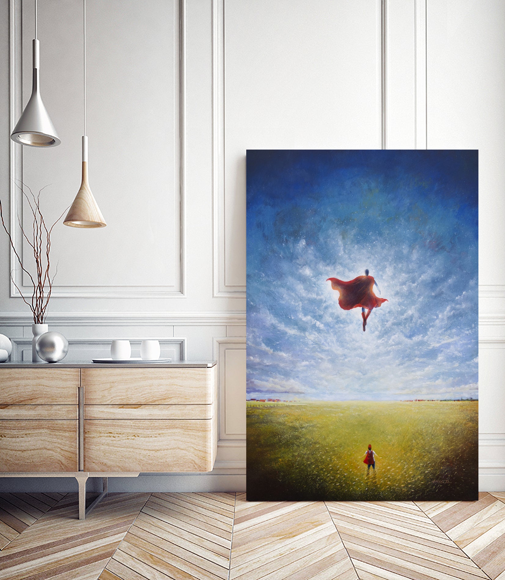 Dream by Vincent Carrozza on GIANT ART - blue digital painting
