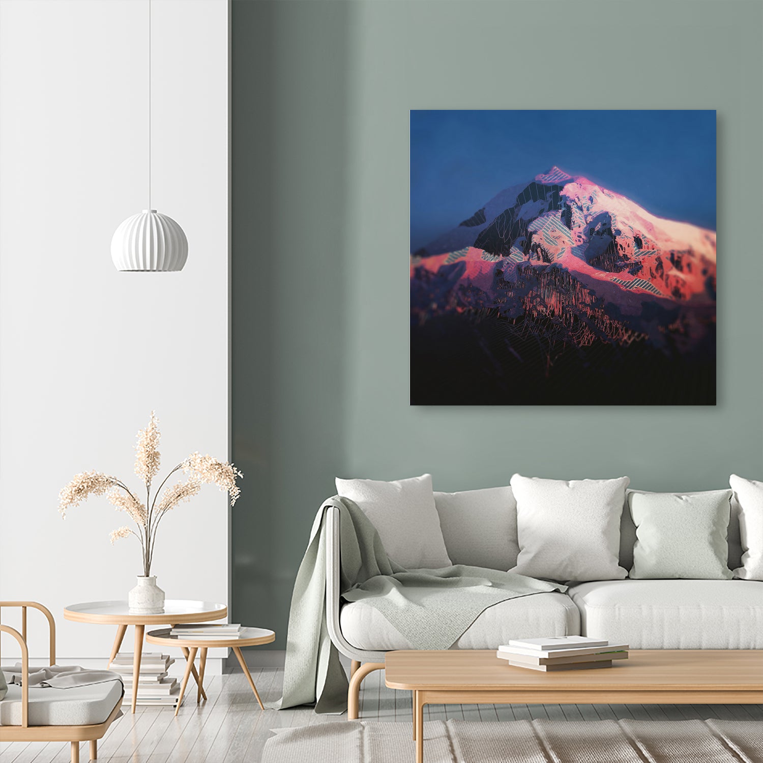 Can We Hang On by Jamison Gish on GIANT ART - blue digital painting