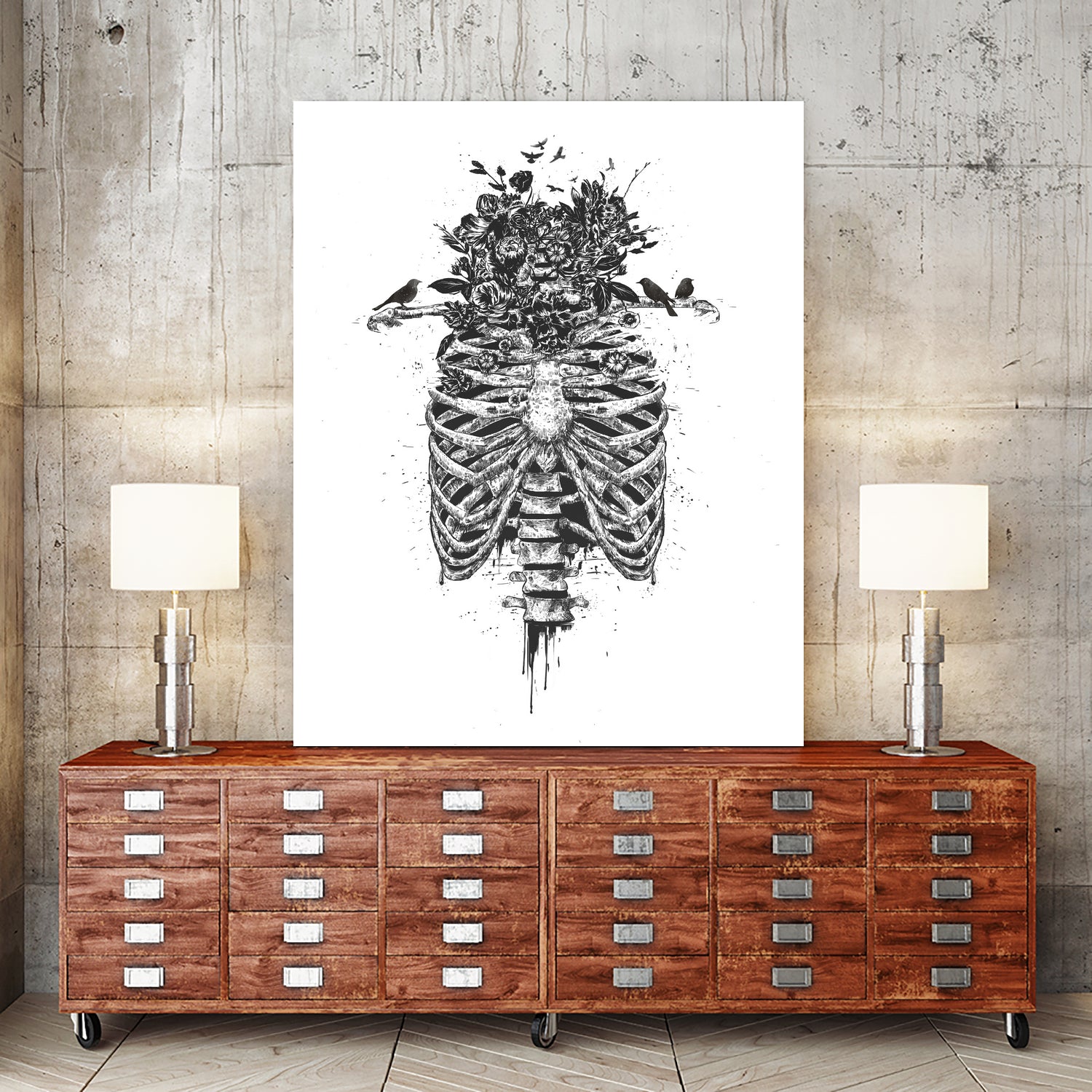 Tree of life by Solti Balázs on GIANT ART - white digital drawing