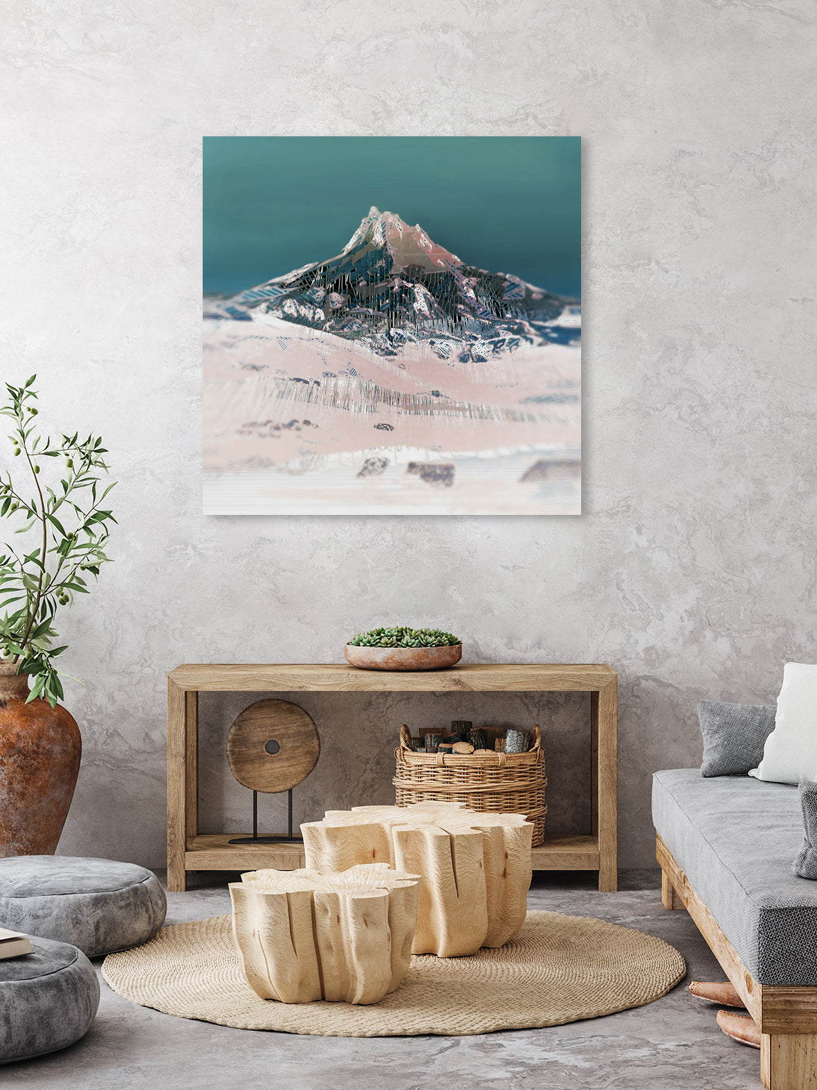 Time Out of MInd by Jamison Gish on GIANT ART - white digital painting