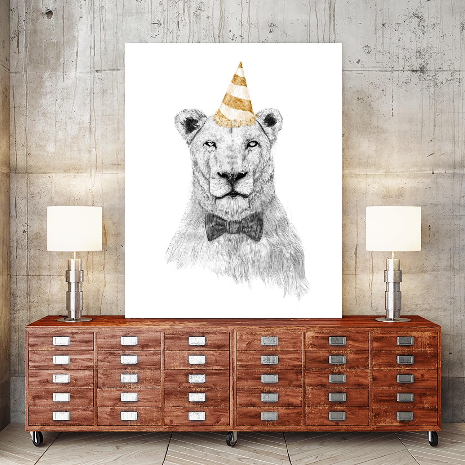 Get the party started (color) by Solti Balázs on GIANT ART - white digital drawing
