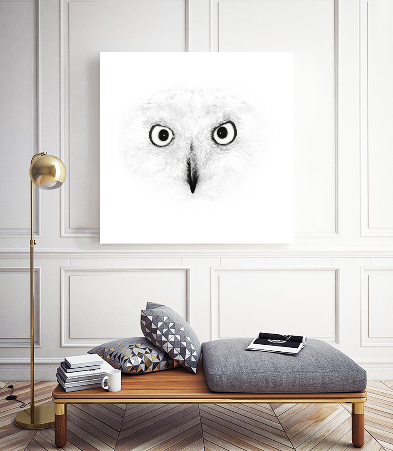 The Owl by Monica Cipriano on GIANT ART - white photo illustration