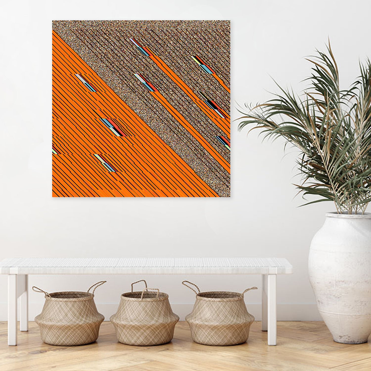 omamatia by vivi melignon on GIANT ART - orange digital painting