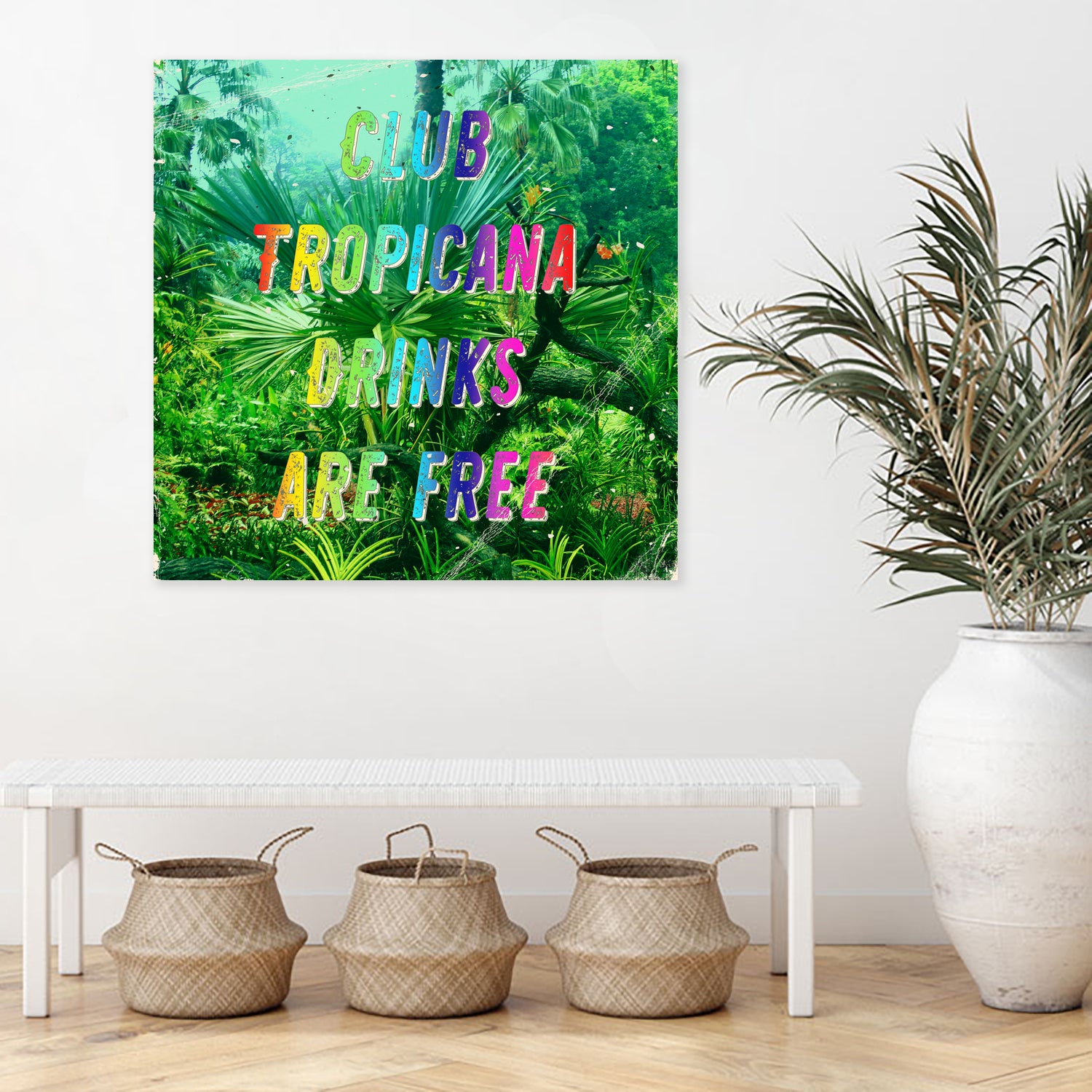 Club Tropicana-#2 by Ralph Frankenberg on GIANT ART - green photo illustration