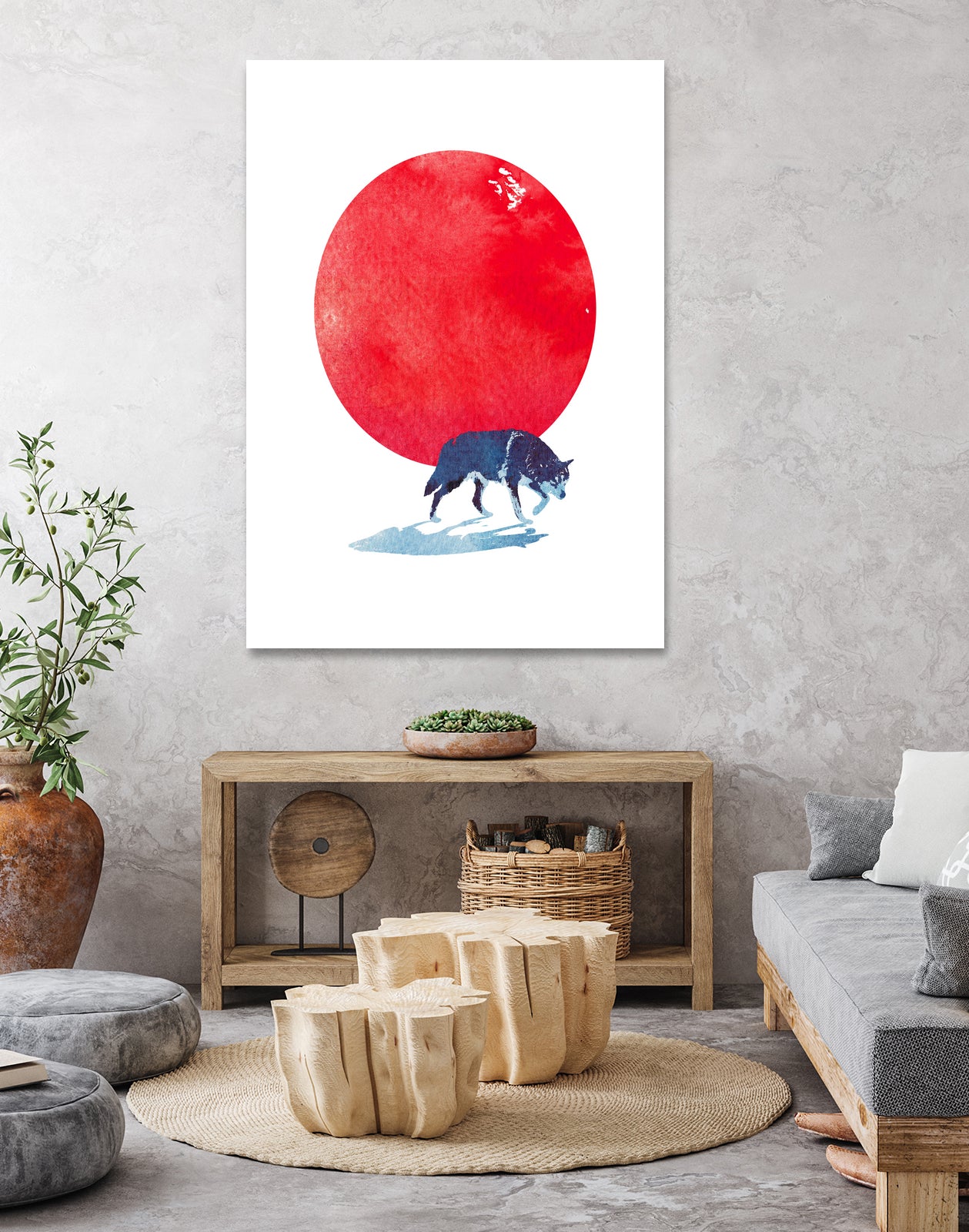 Fear the red by Robert Farkas on GIANT ART - red digital painting