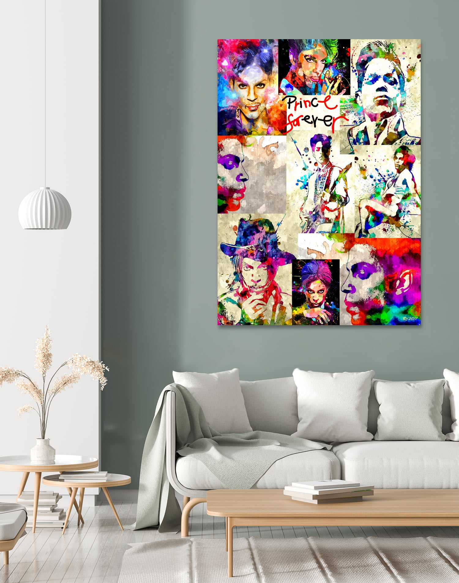 Prince Forever by Daniel Janda on GIANT ART - brown digital painting