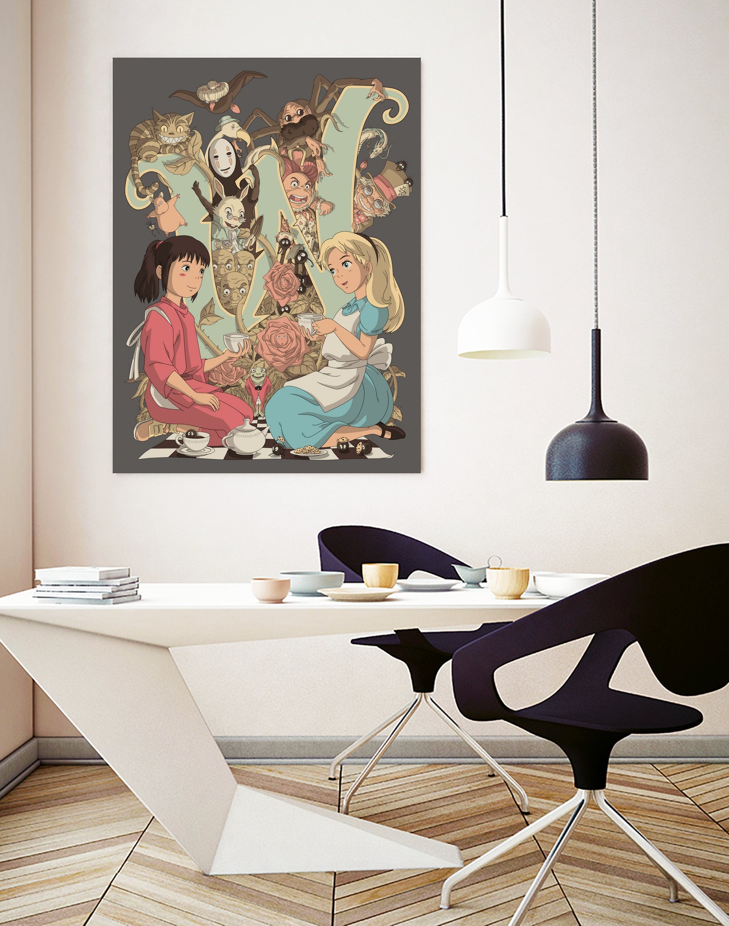 Wonderlands by Bernarda Rubiales on GIANT ART - gray digital painting