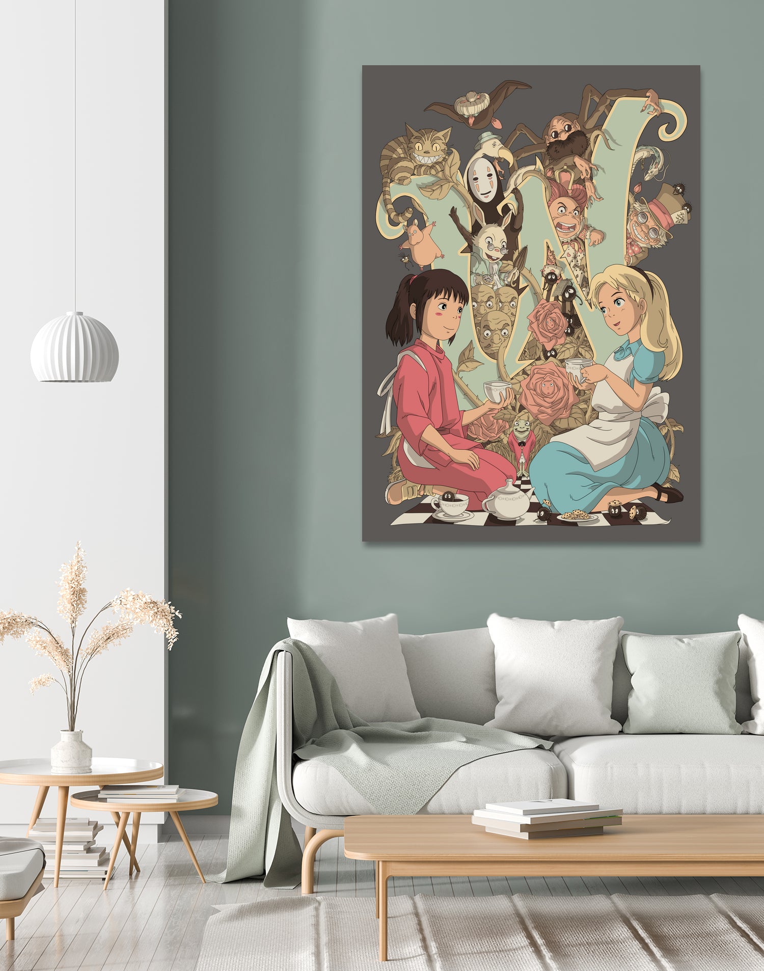 Wonderlands by Bernarda Rubiales on GIANT ART - gray digital painting