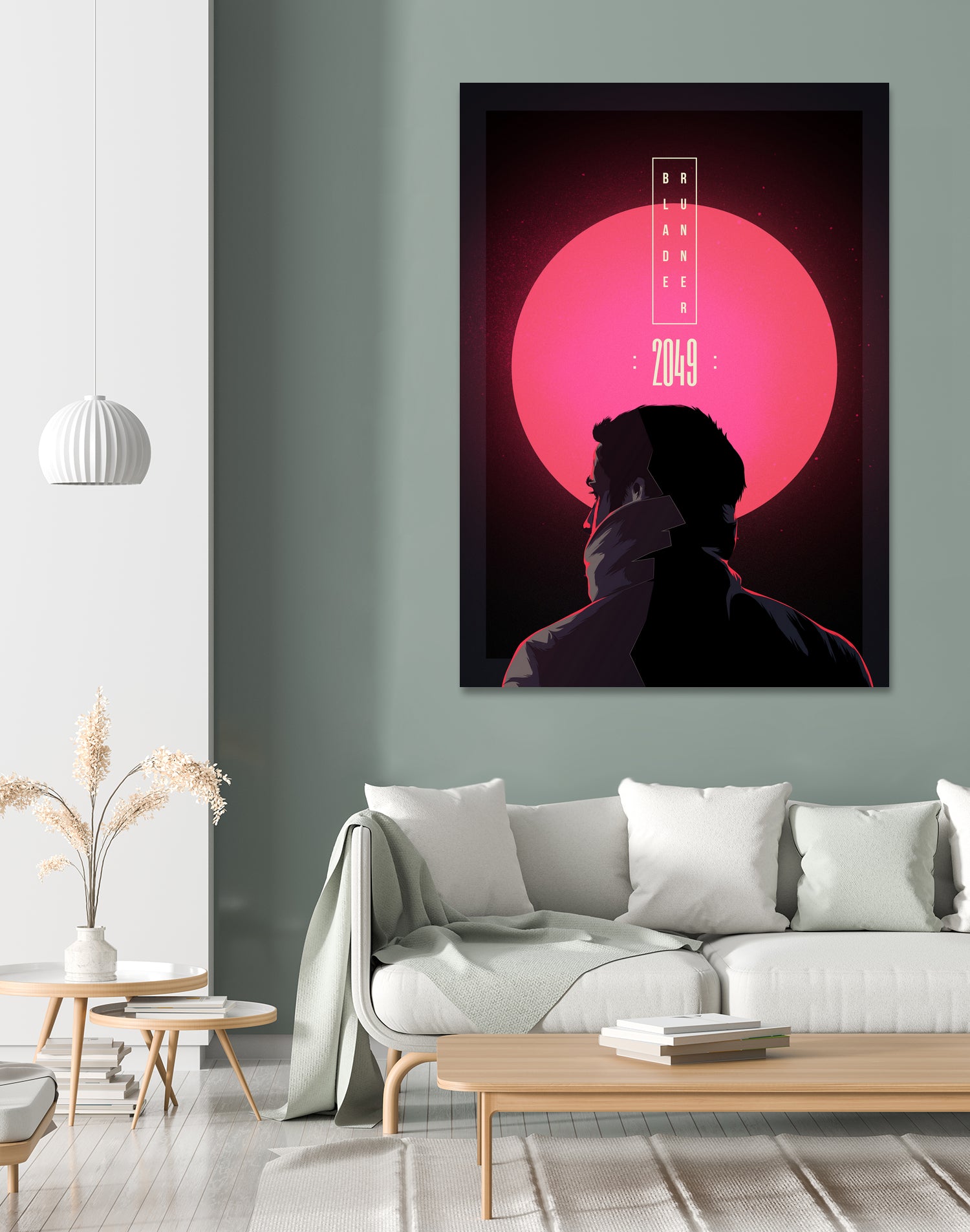 Blade Runner 2049 by Tibor Lovas on GIANT ART - pink digital painting
