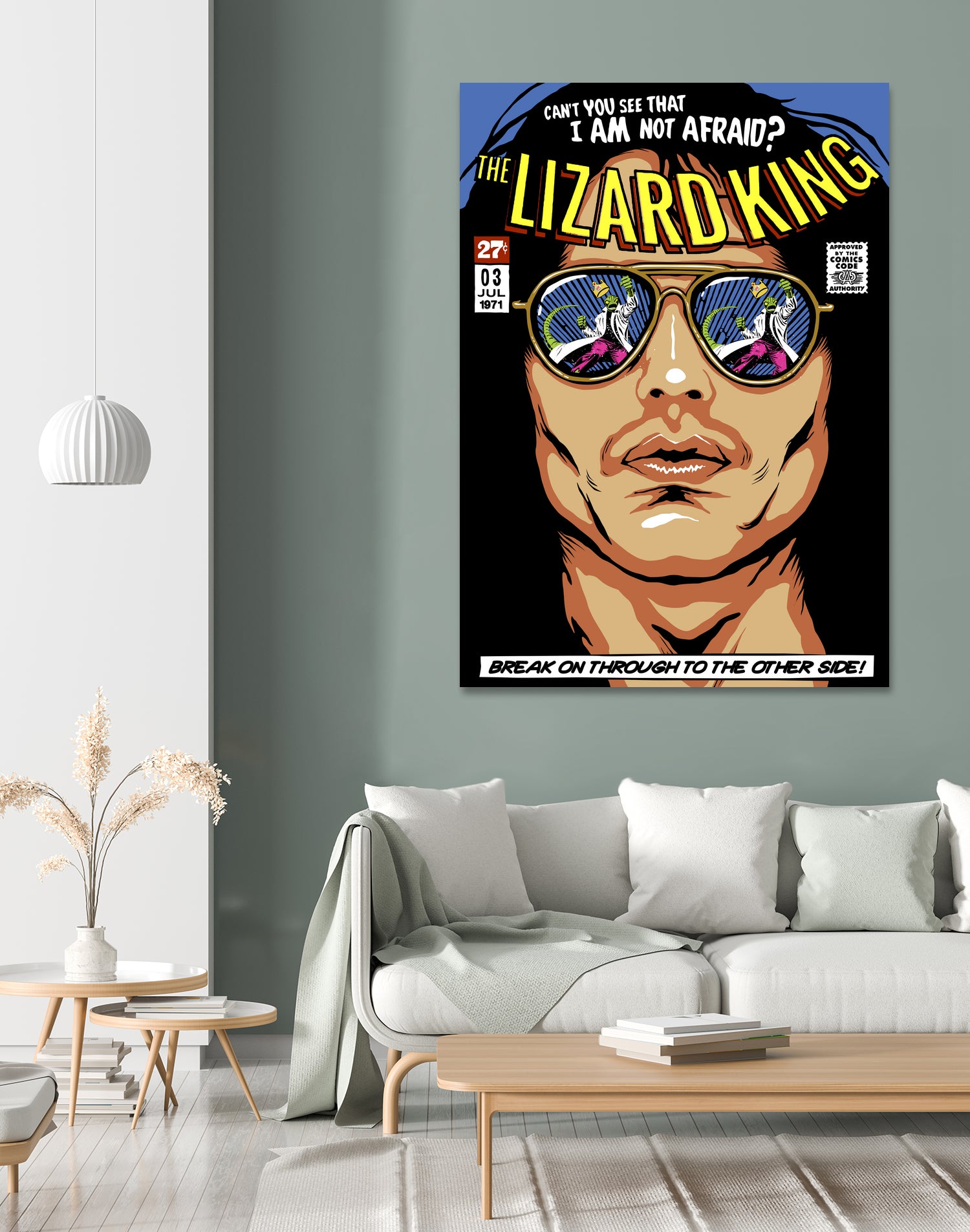 The Lizard King by Bily Mariano da Luz on GIANT ART - black digital drawing