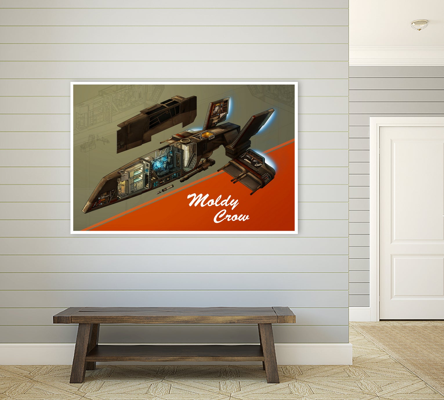 The Moldy Crow by Matheus Moura on GIANT ART - brown digital painting