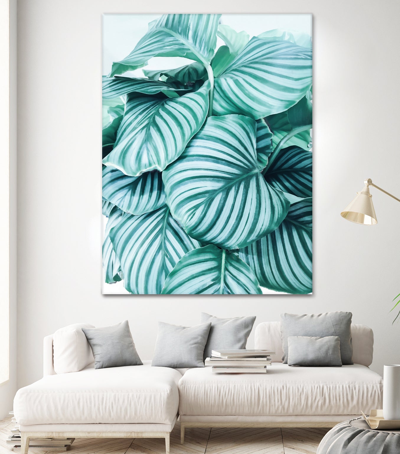 Long embrace - teal green by Gale Switzer on GIANT ART - green photo manipulation