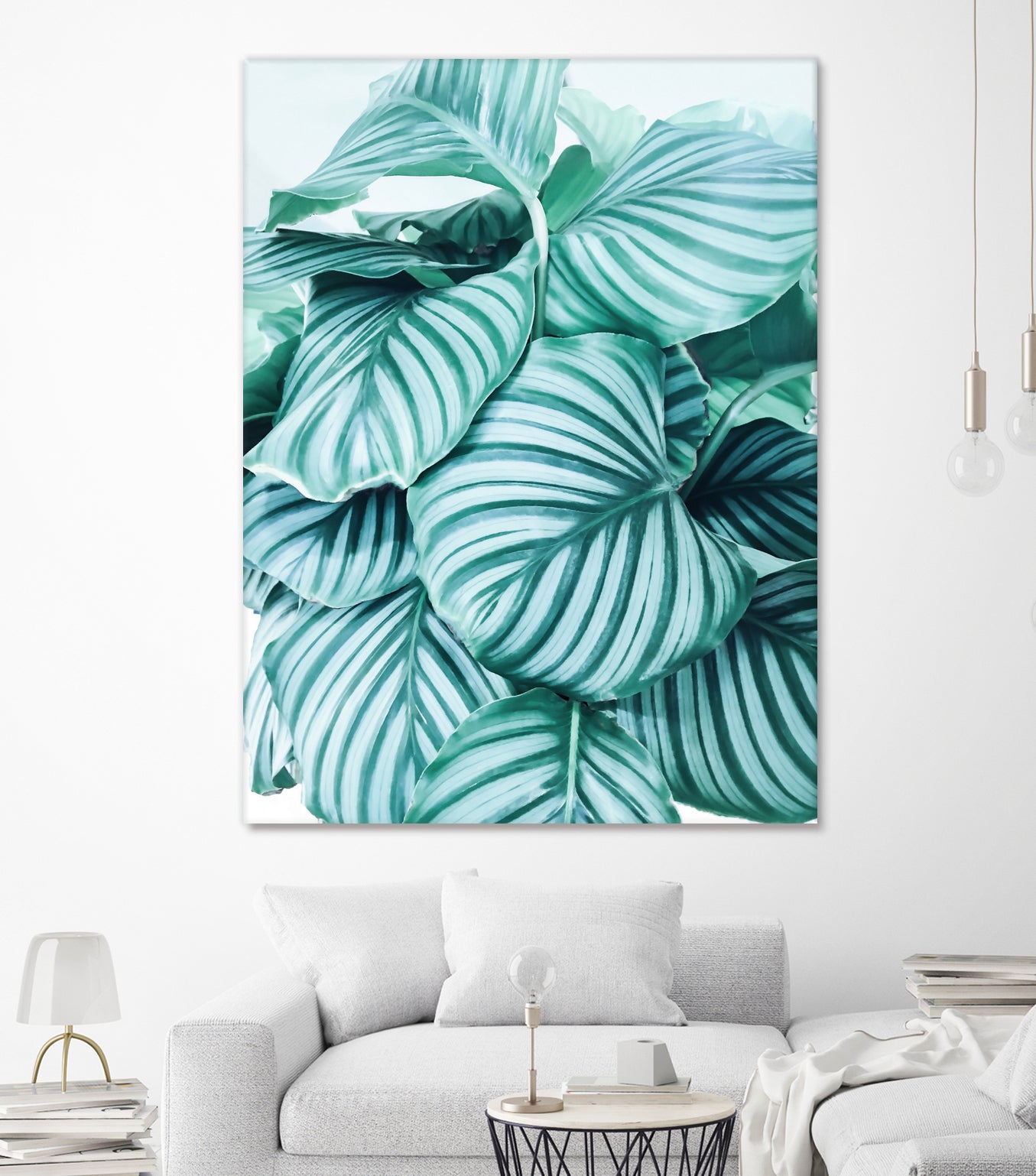 Long embrace - teal green by Gale Switzer on GIANT ART - green photo manipulation