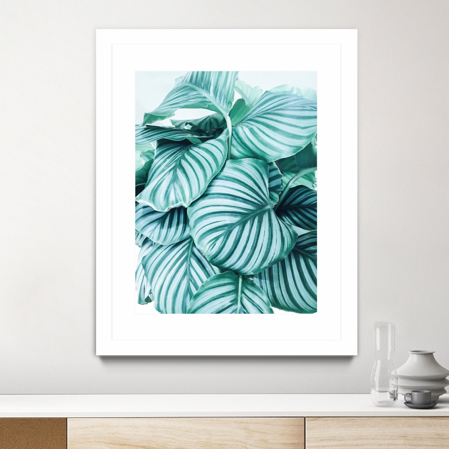 Long embrace - teal green by Gale Switzer on GIANT ART - green photo manipulation