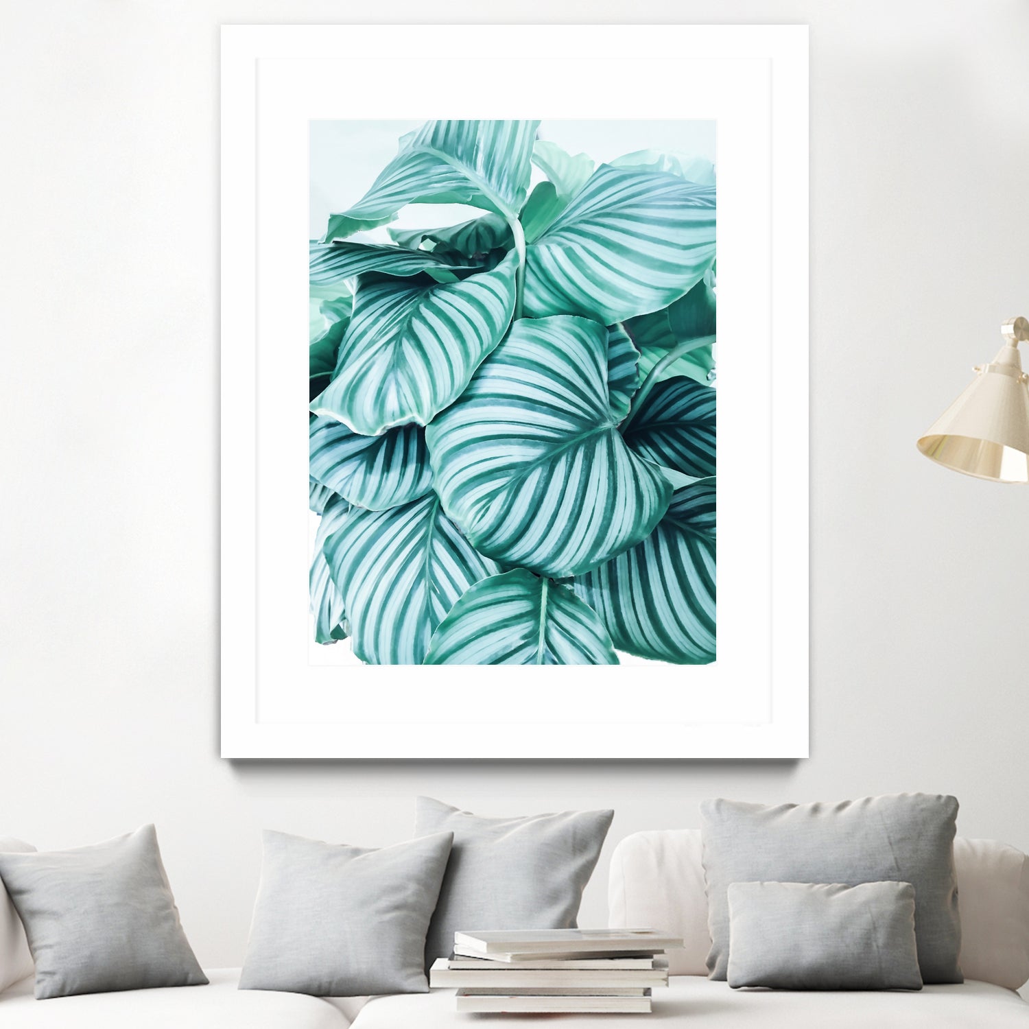 Long embrace - teal green by Gale Switzer on GIANT ART - green photo manipulation