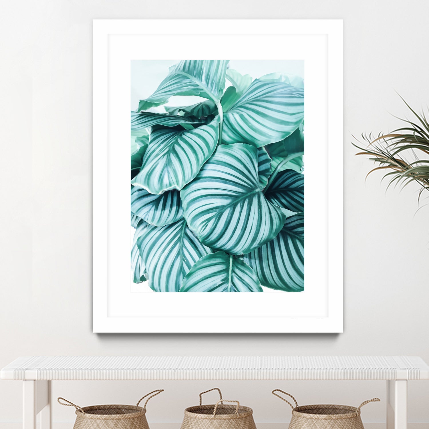 Long embrace - teal green by Gale Switzer on GIANT ART - green photo manipulation