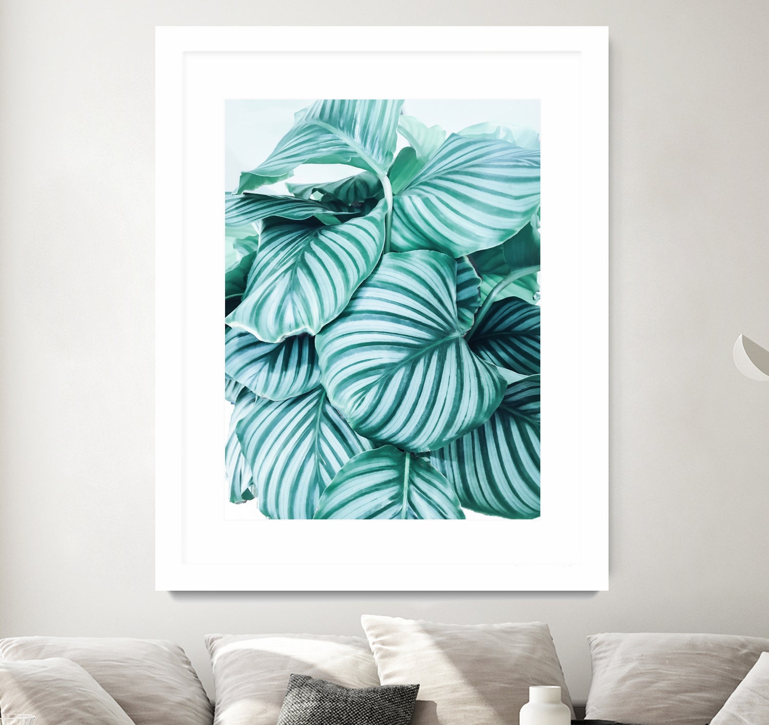 Long embrace - teal green by Gale Switzer on GIANT ART - green photo manipulation