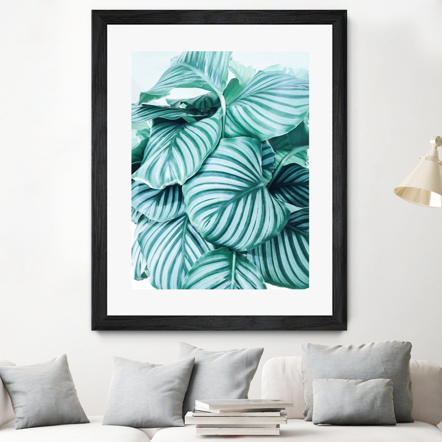 Long embrace - teal green by Gale Switzer on GIANT ART - green photo manipulation