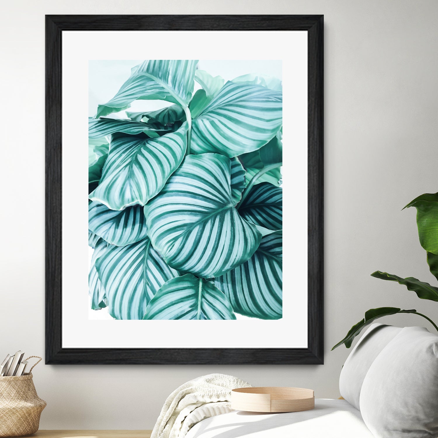 Long embrace - teal green by Gale Switzer on GIANT ART - green photo manipulation