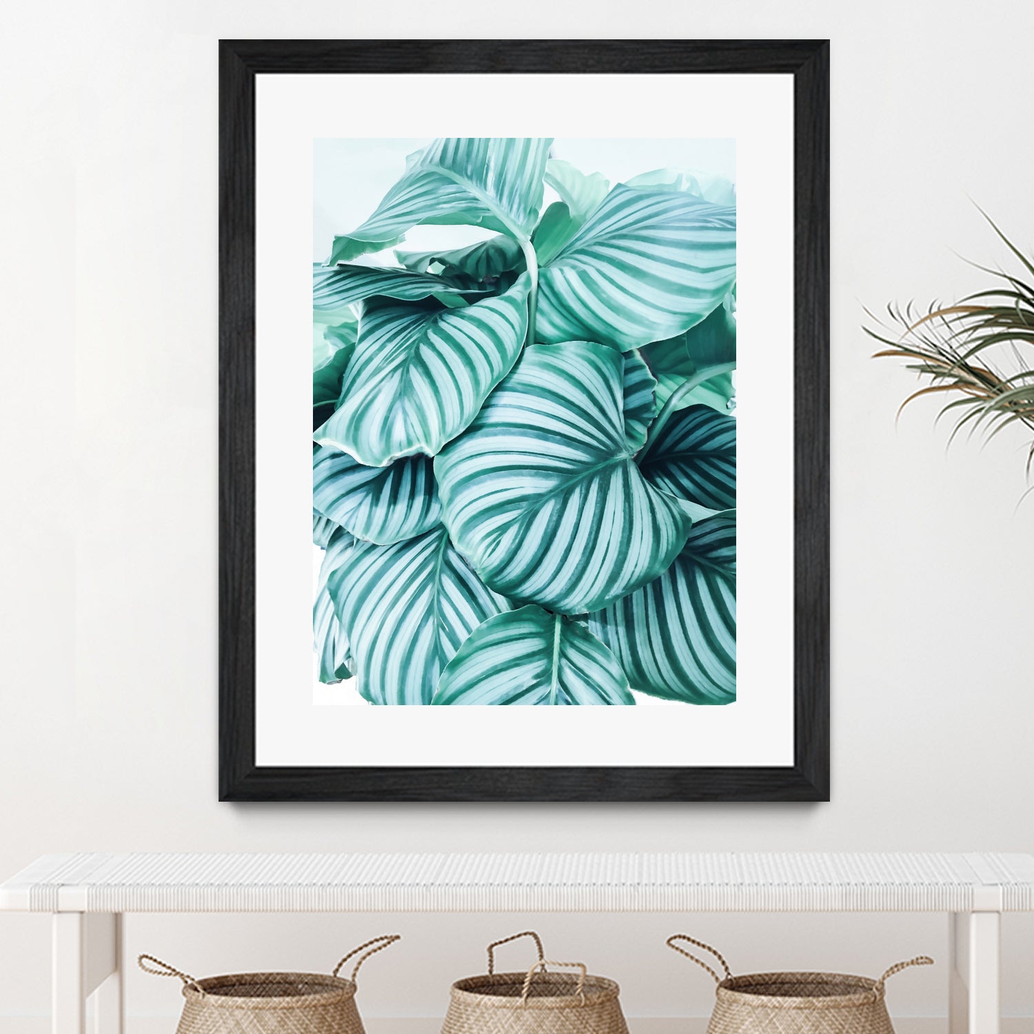 Long embrace - teal green by Gale Switzer on GIANT ART - green photo manipulation