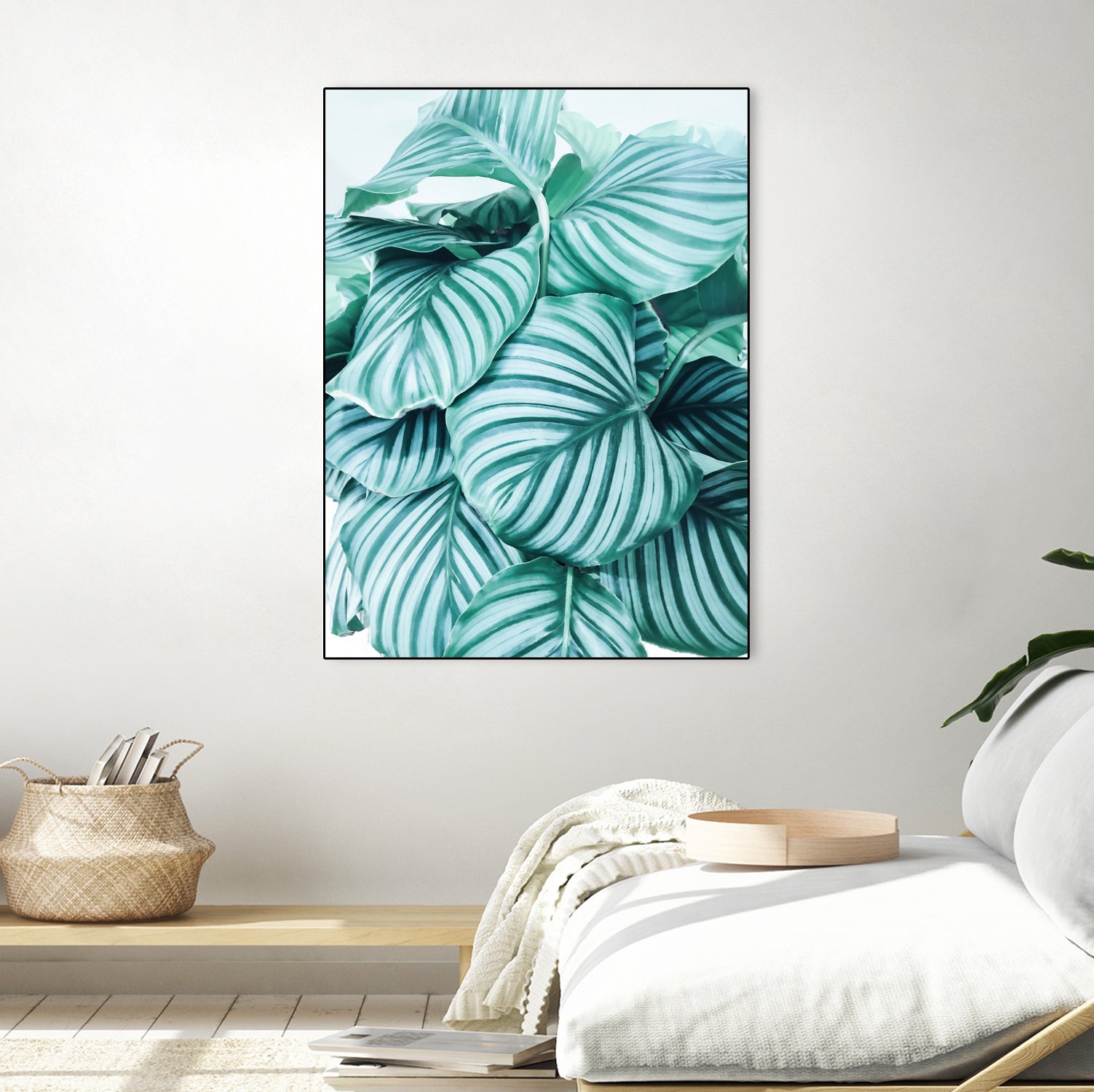 Long embrace - teal green by Gale Switzer on GIANT ART - green photo manipulation