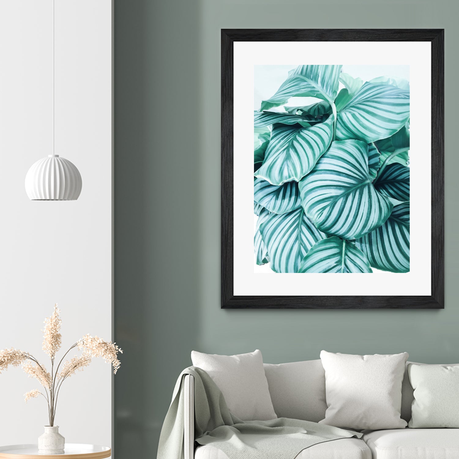 Long embrace - teal green by Gale Switzer on GIANT ART - green photo manipulation